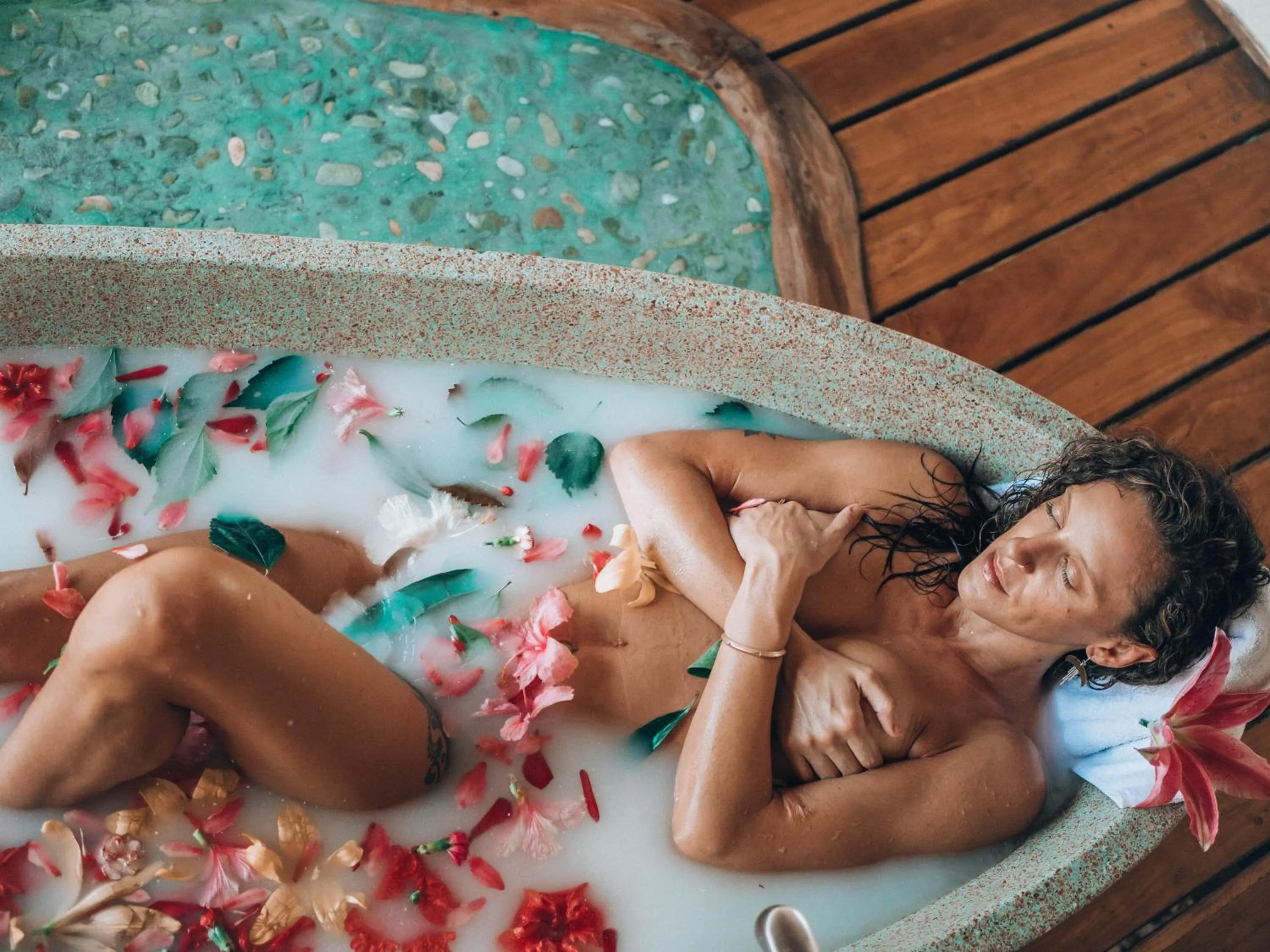 Open Air Bath in Los Altos de Eros - Adults Only