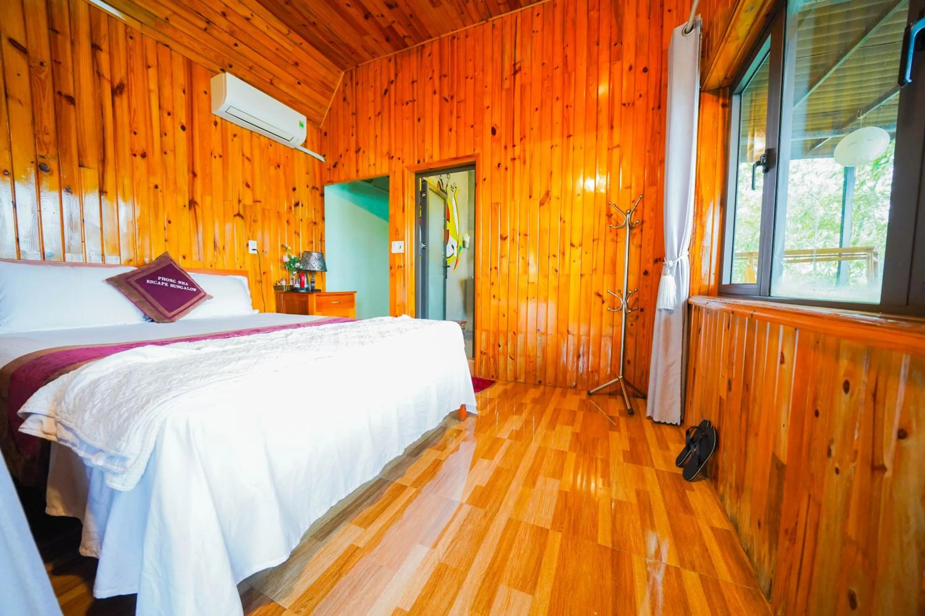 Bedroom, Bed in Phong Nha Escape Bungalow