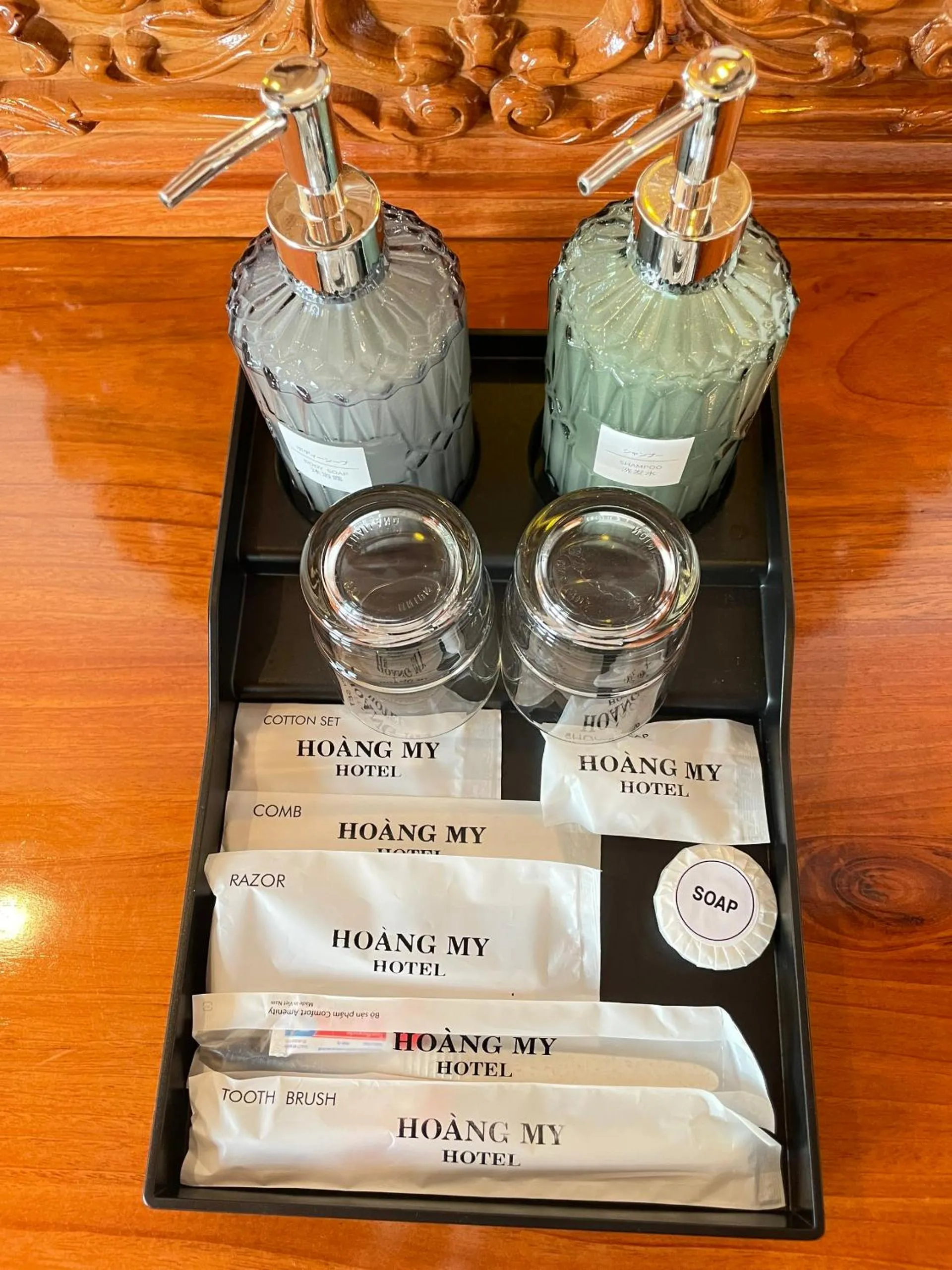 Toilet in Hotel Hoàng My