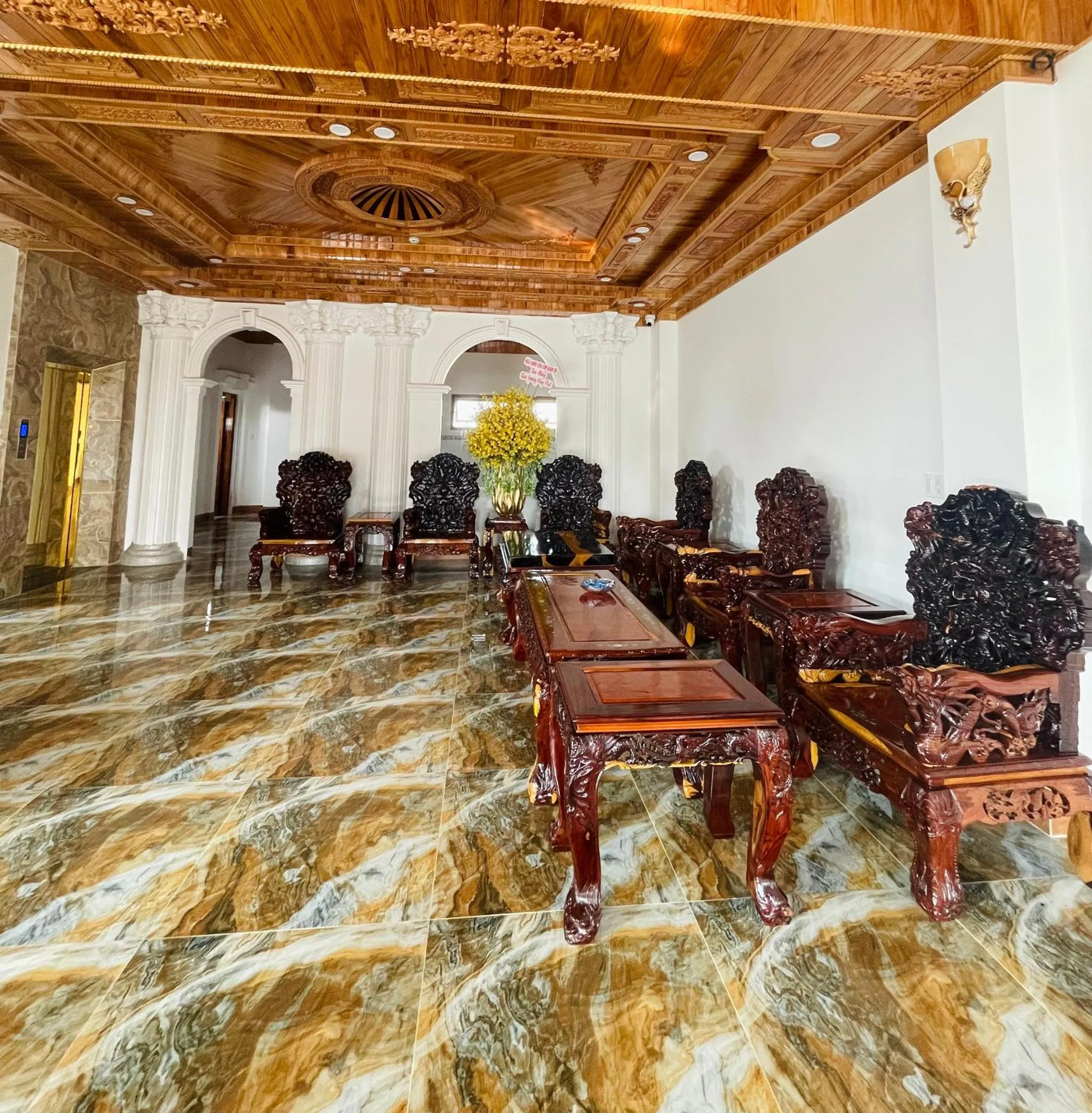 Living room in Hotel Hoàng My