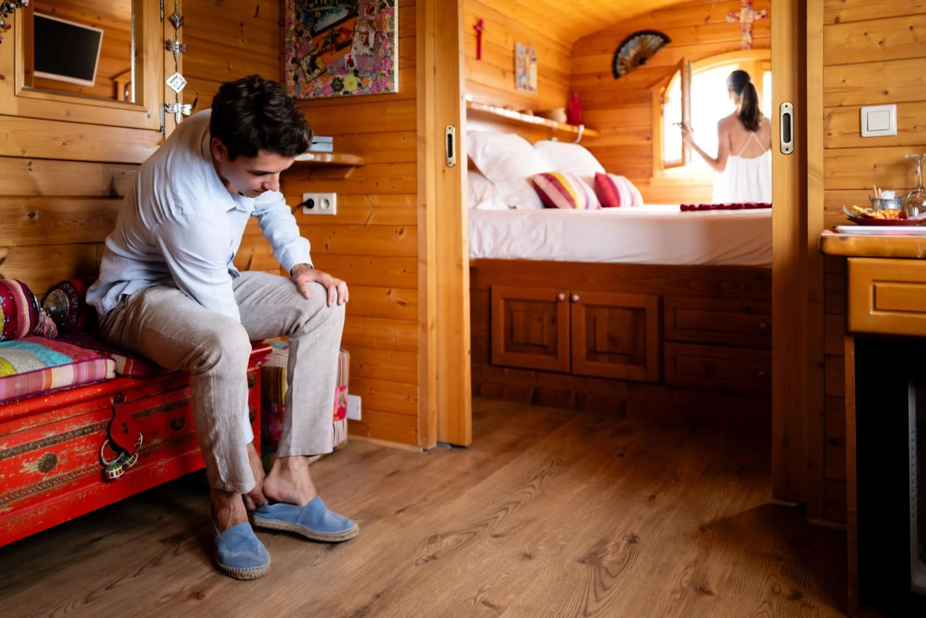 Bed in Lodge Sainte Helene Adult only