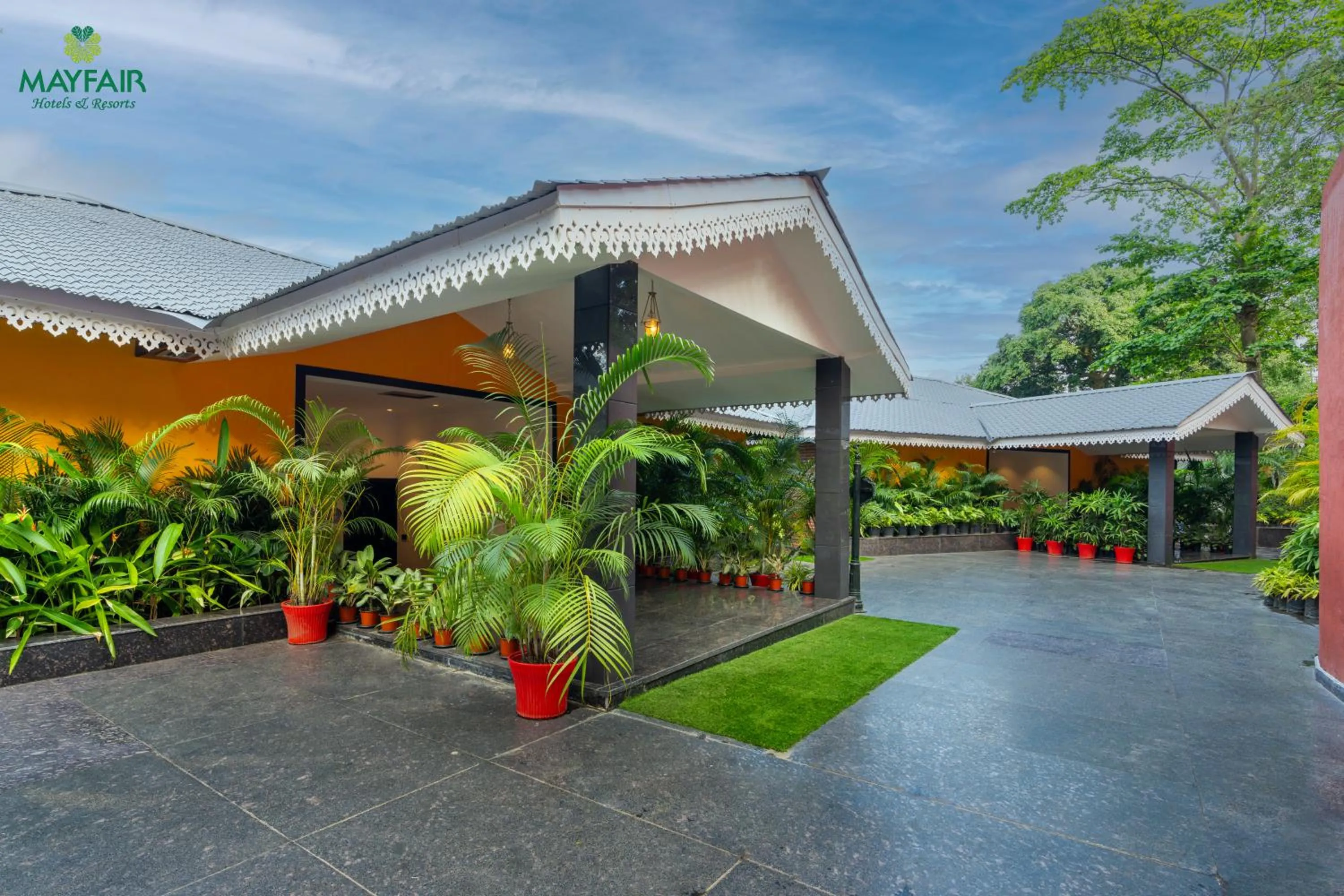 Property building in Mayfair Spring Valley Resort Guwahati