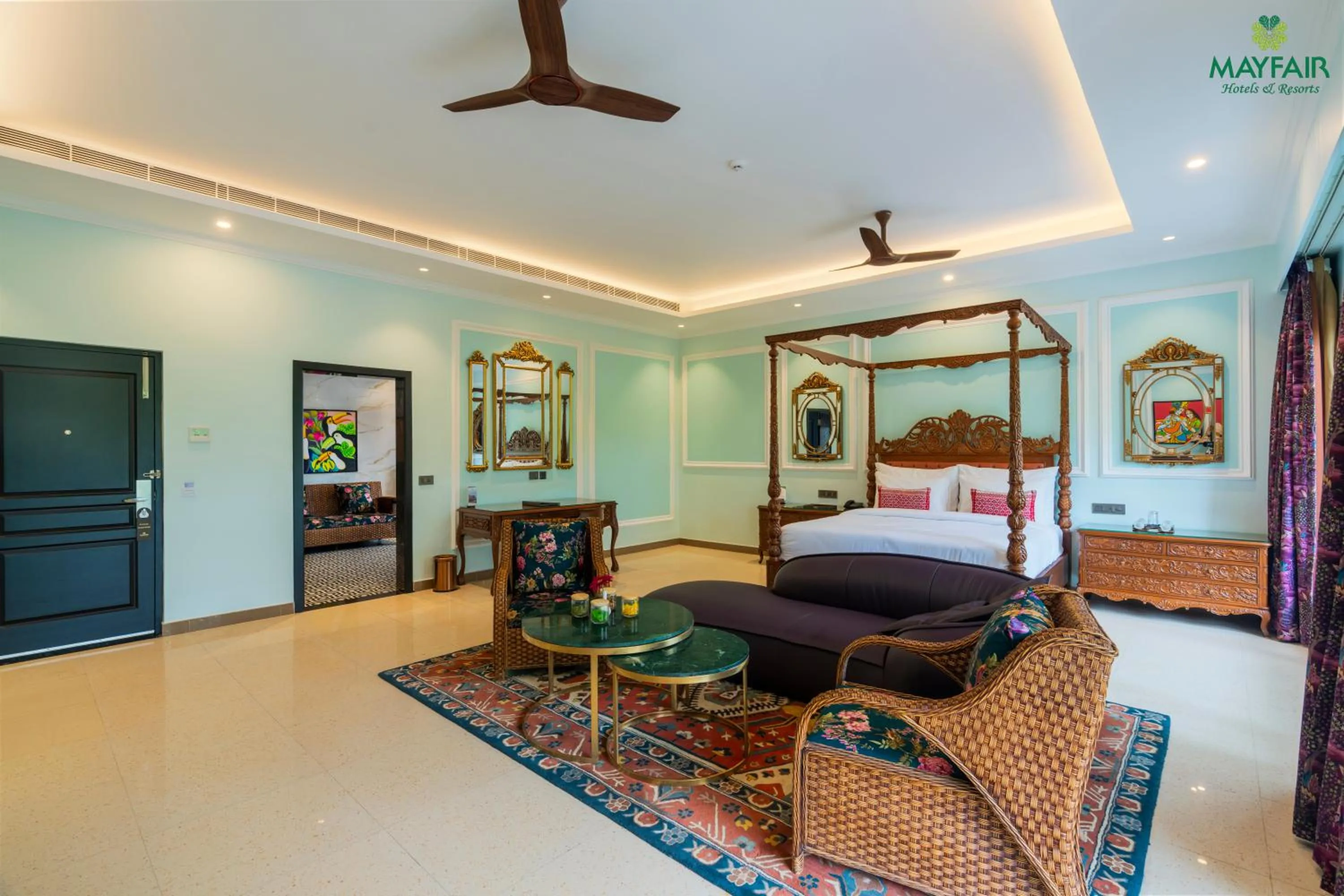 Bed in Mayfair Spring Valley Resort Guwahati