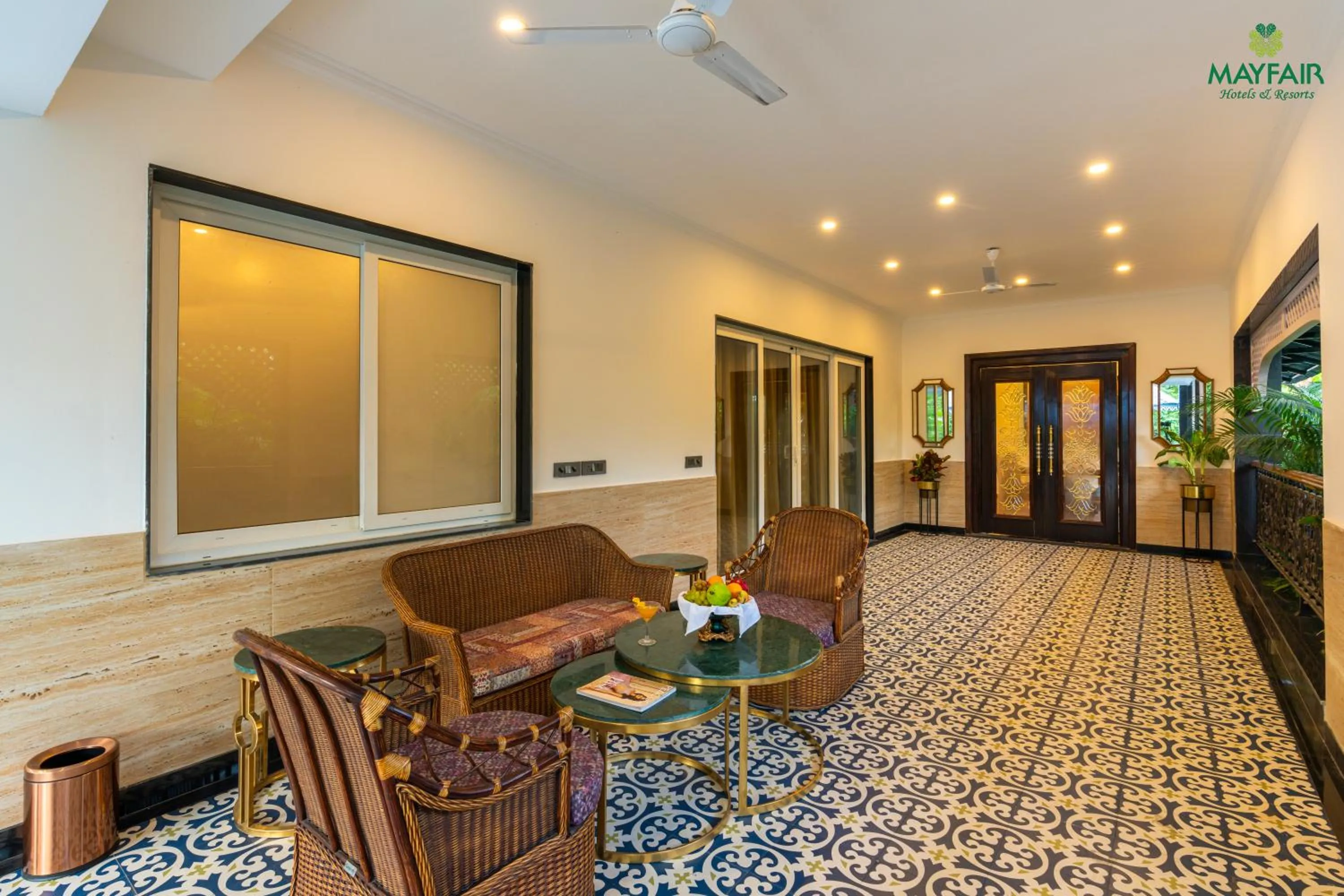 Seating area in Mayfair Spring Valley Resort Guwahati