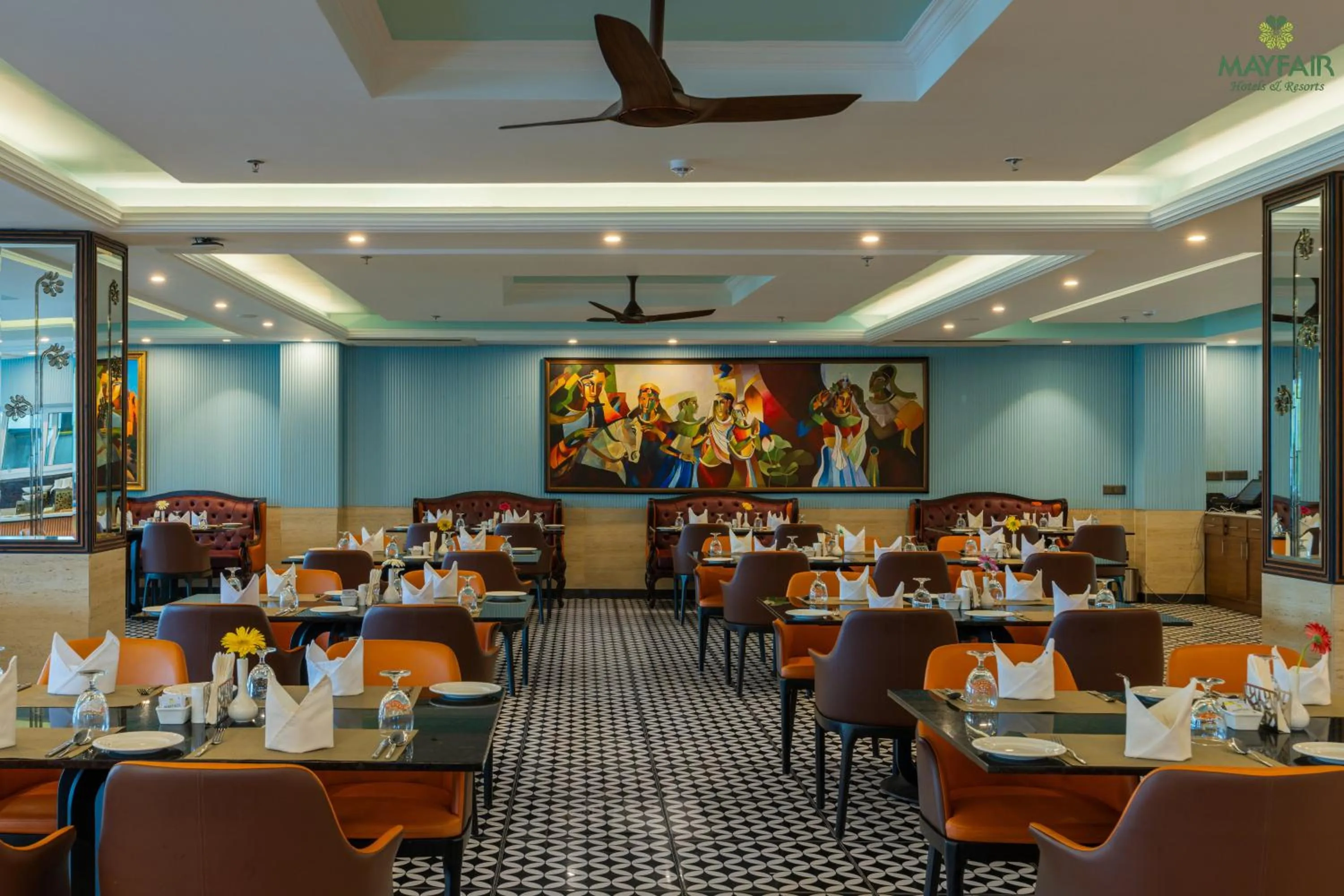 Restaurant/places to eat in Mayfair Spring Valley Resort Guwahati
