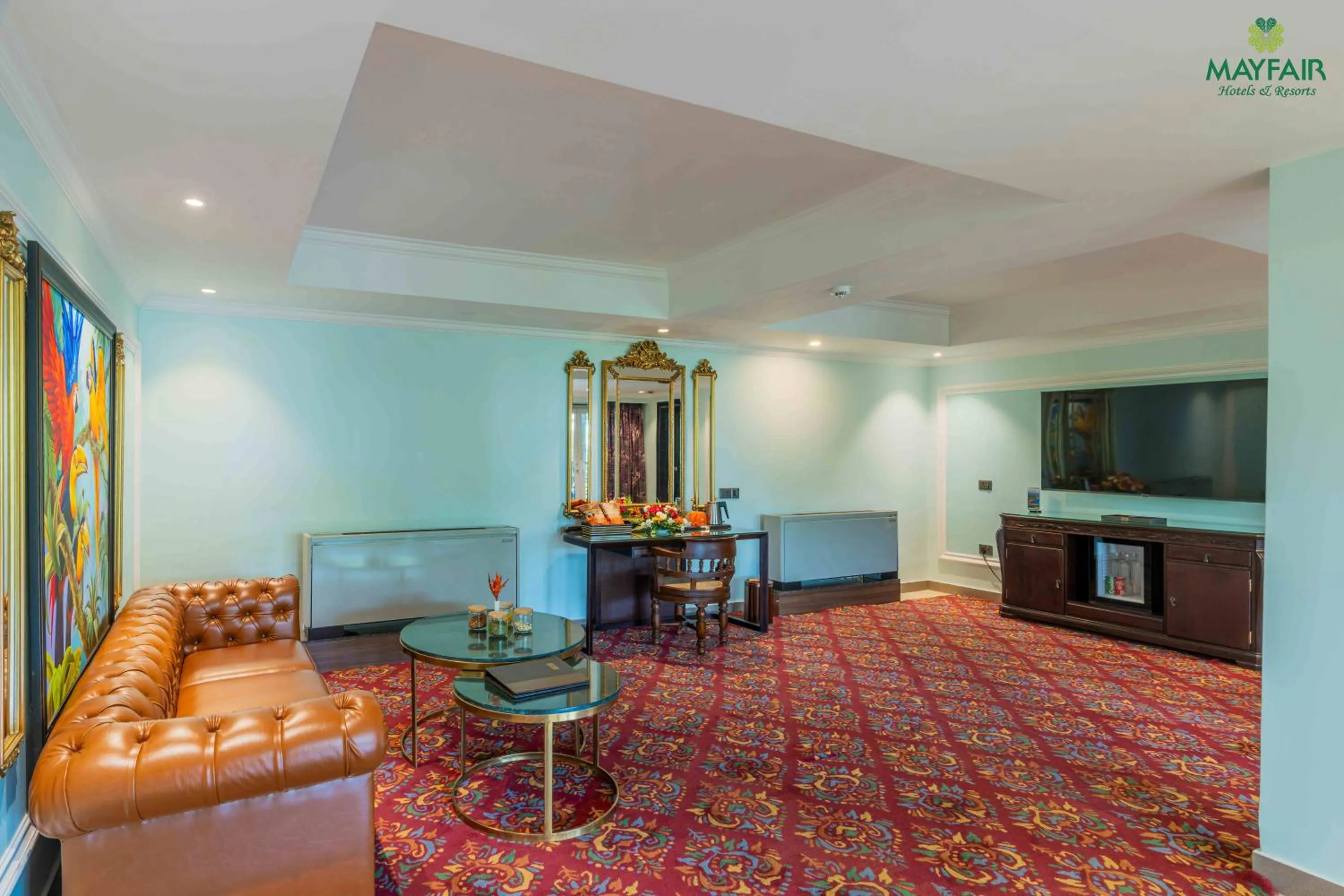 Living room in Mayfair Spring Valley Resort Guwahati