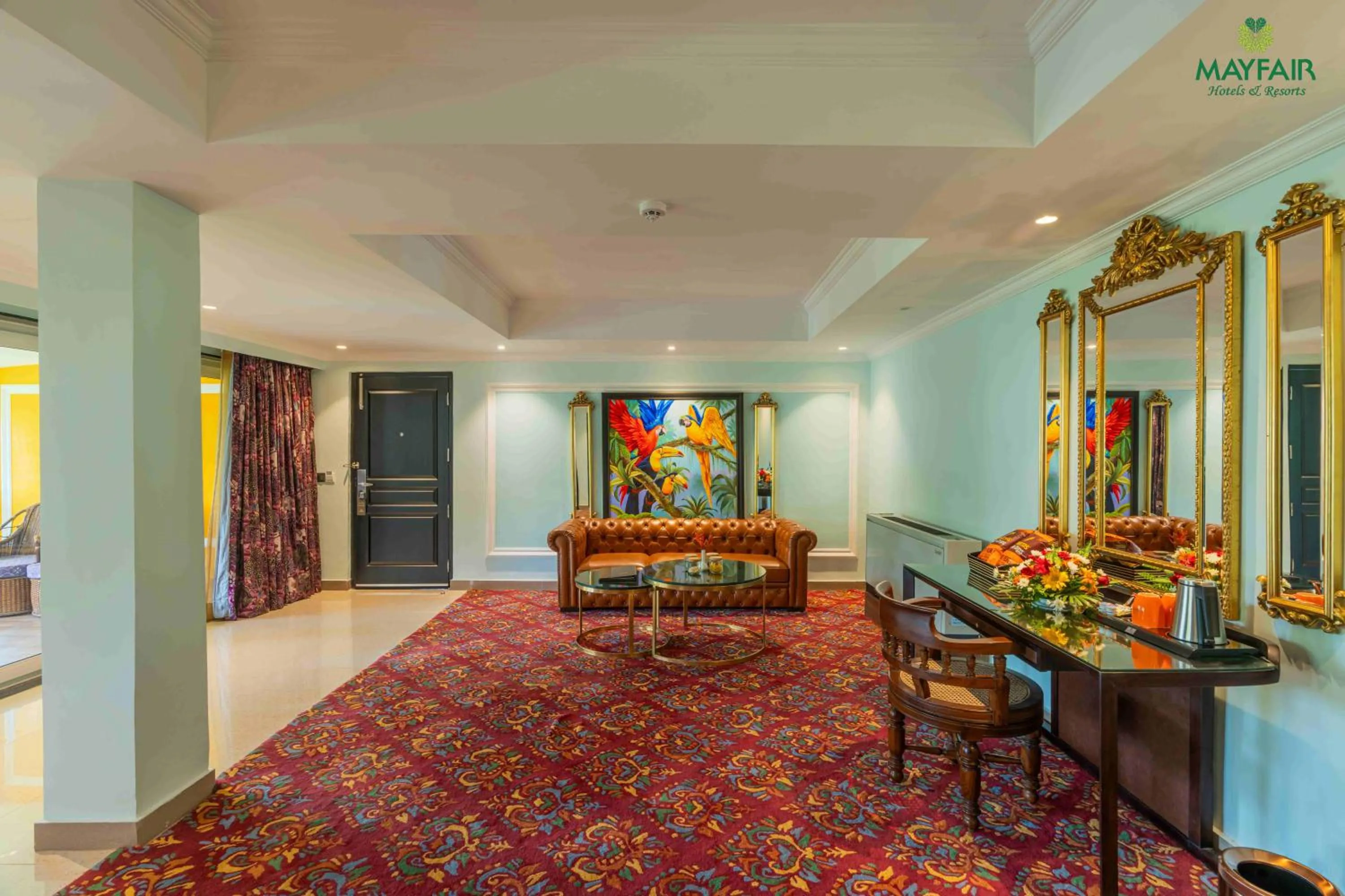 Living room in Mayfair Spring Valley Resort Guwahati