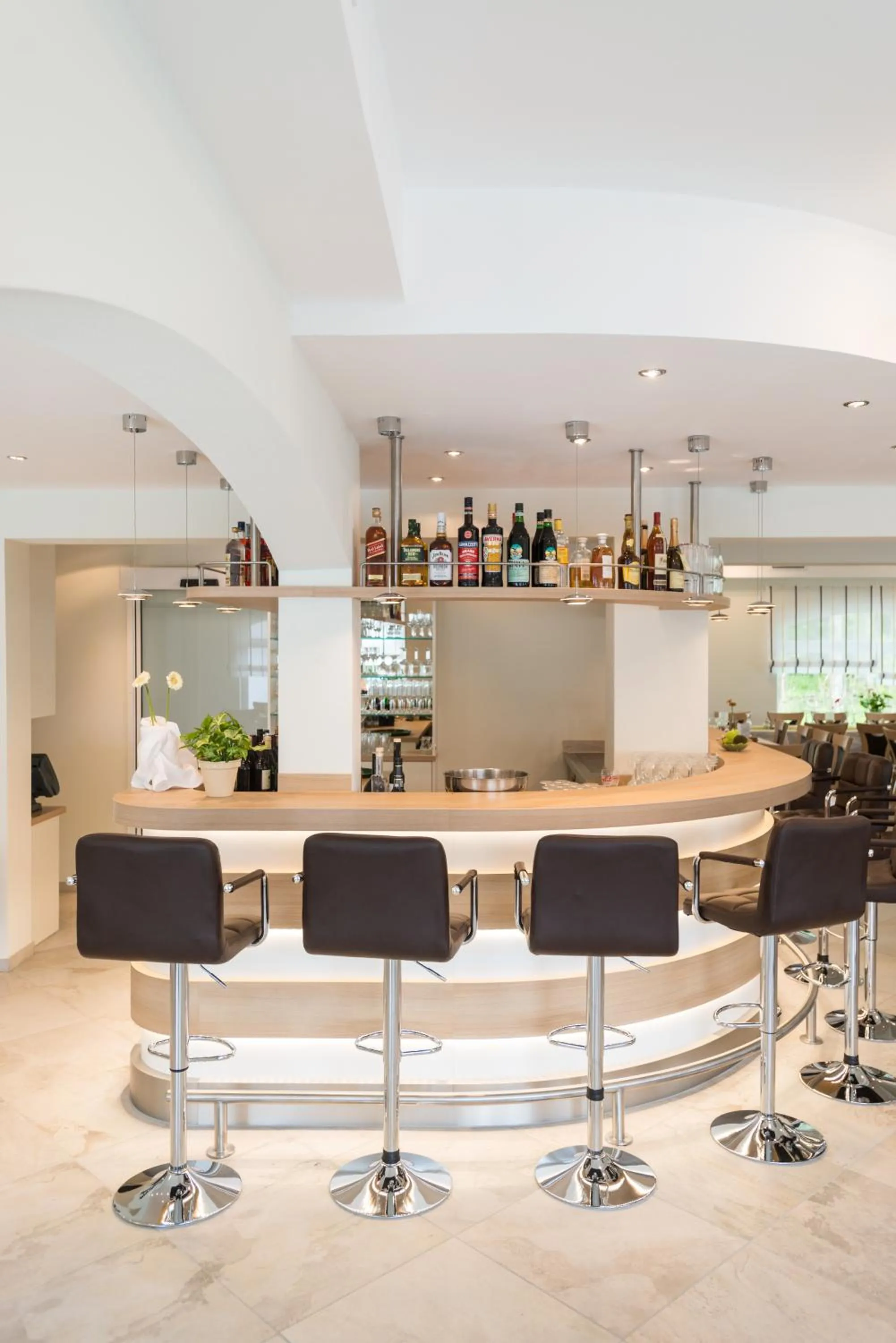 Lounge or bar in Landhotel Kristall