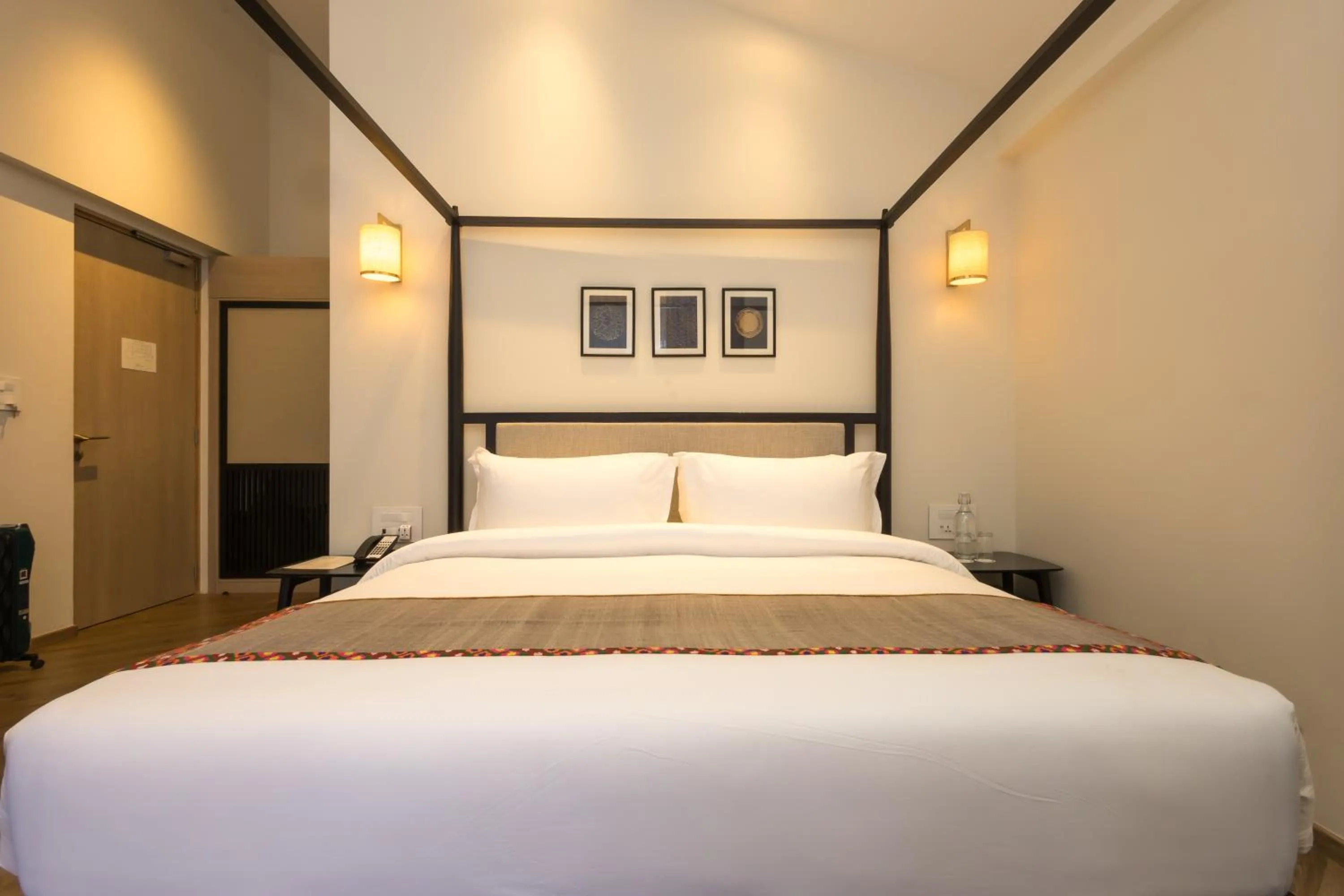 Bed in Nivasana Manali - A Luxury Boutique Hotel