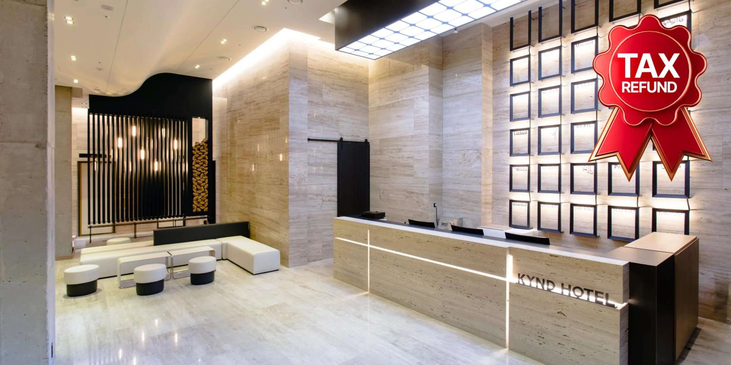 Lobby or reception in Pangyo KYND Tourist Hotel - Foreign Tourist Tax Return Hotel