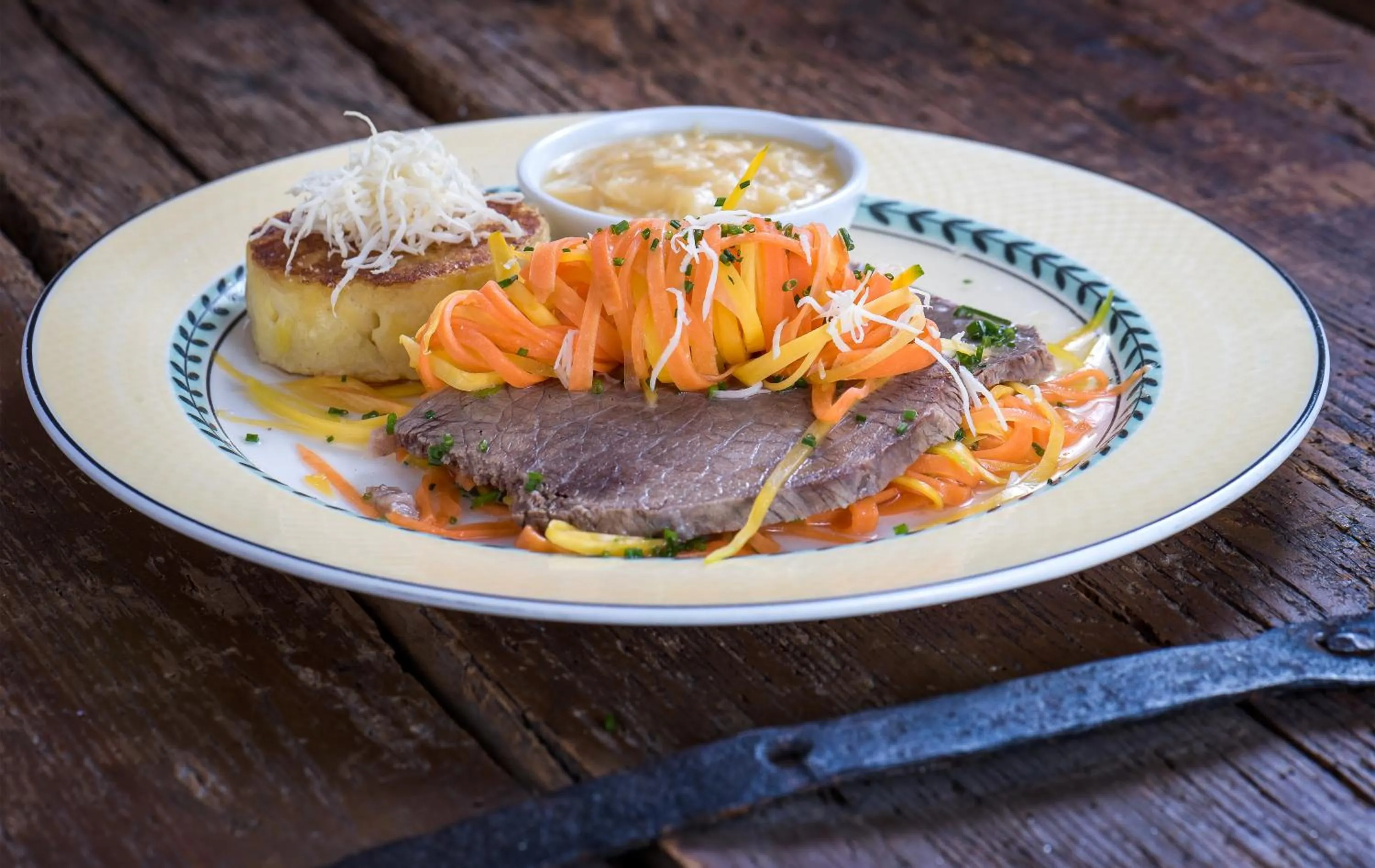 Food close-up in Gastagwirt