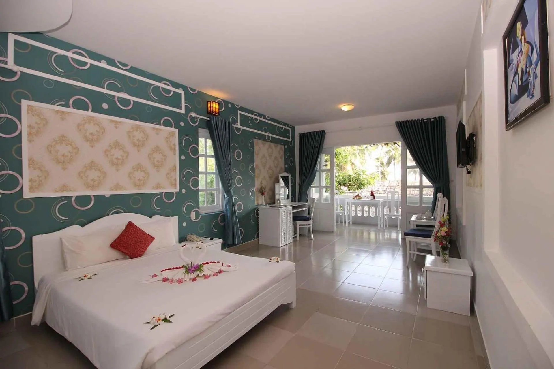 Bed in Muine Sun & Sea Resort