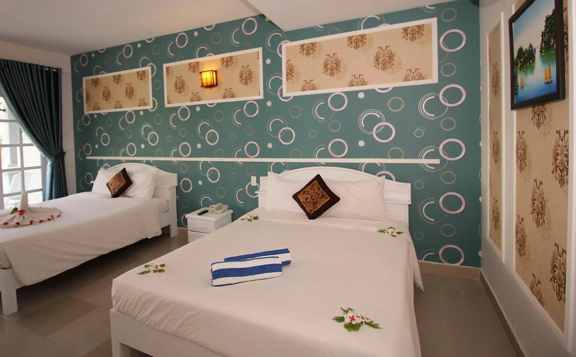 Bed in Muine Sun & Sea Resort