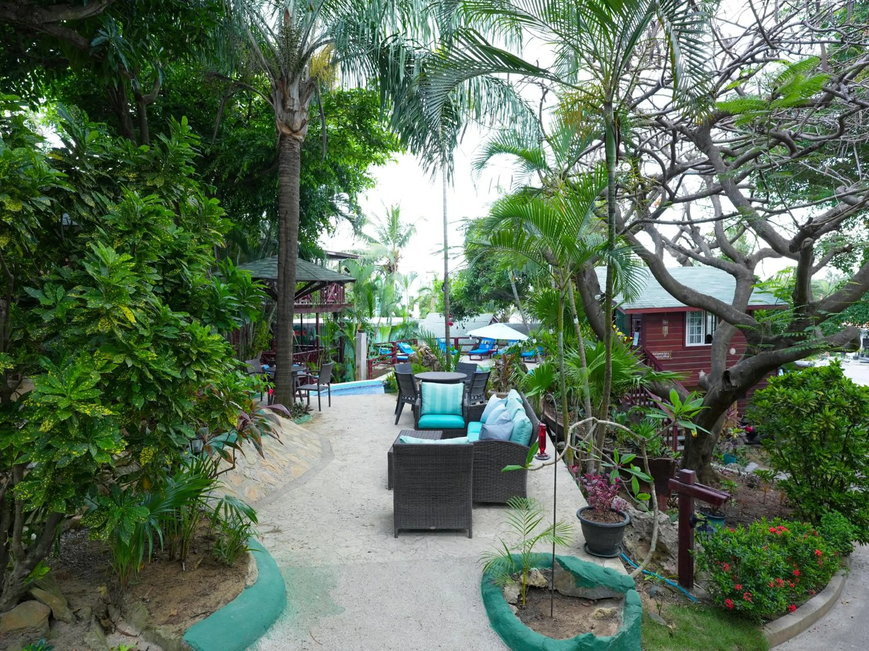 Natural landscape in West Bay Lodge and Spa