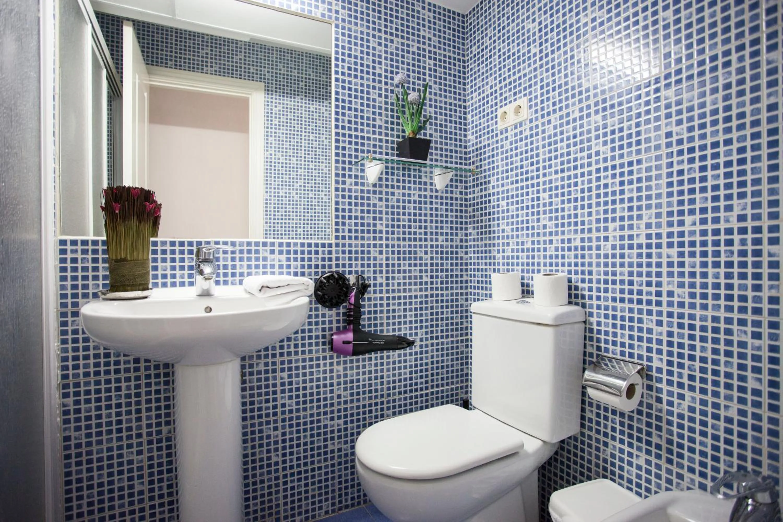 Bathroom in Fuencarral Apartments