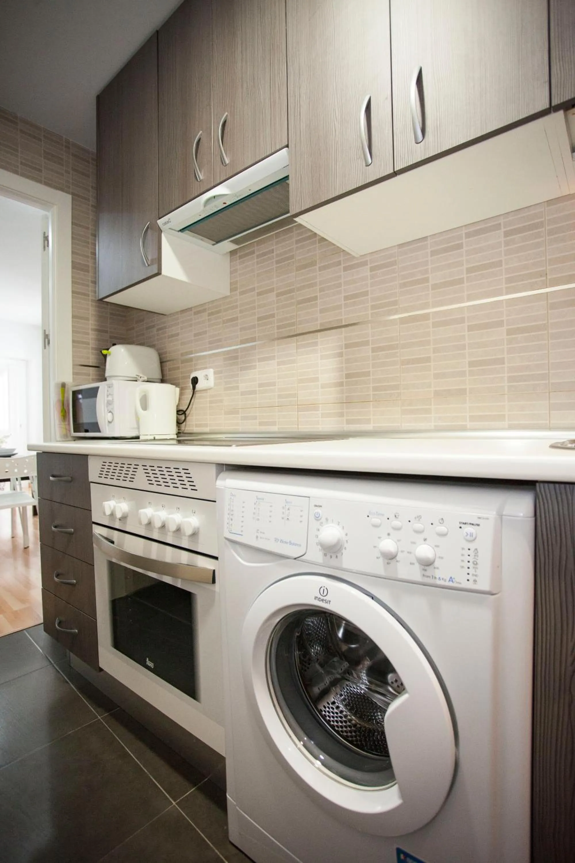 Kitchen or kitchenette in Fuencarral Apartments