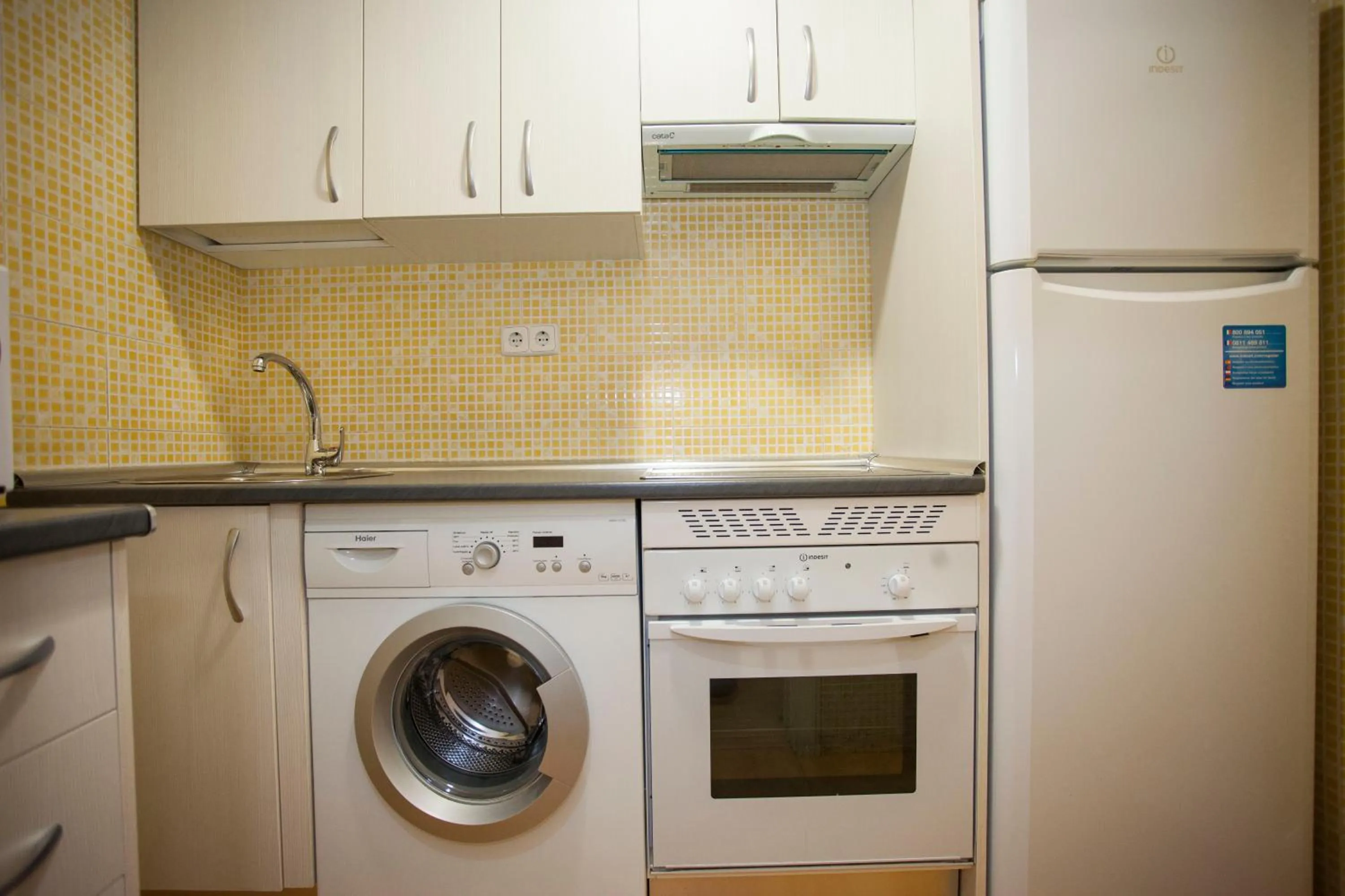 Kitchen or kitchenette in Fuencarral Apartments