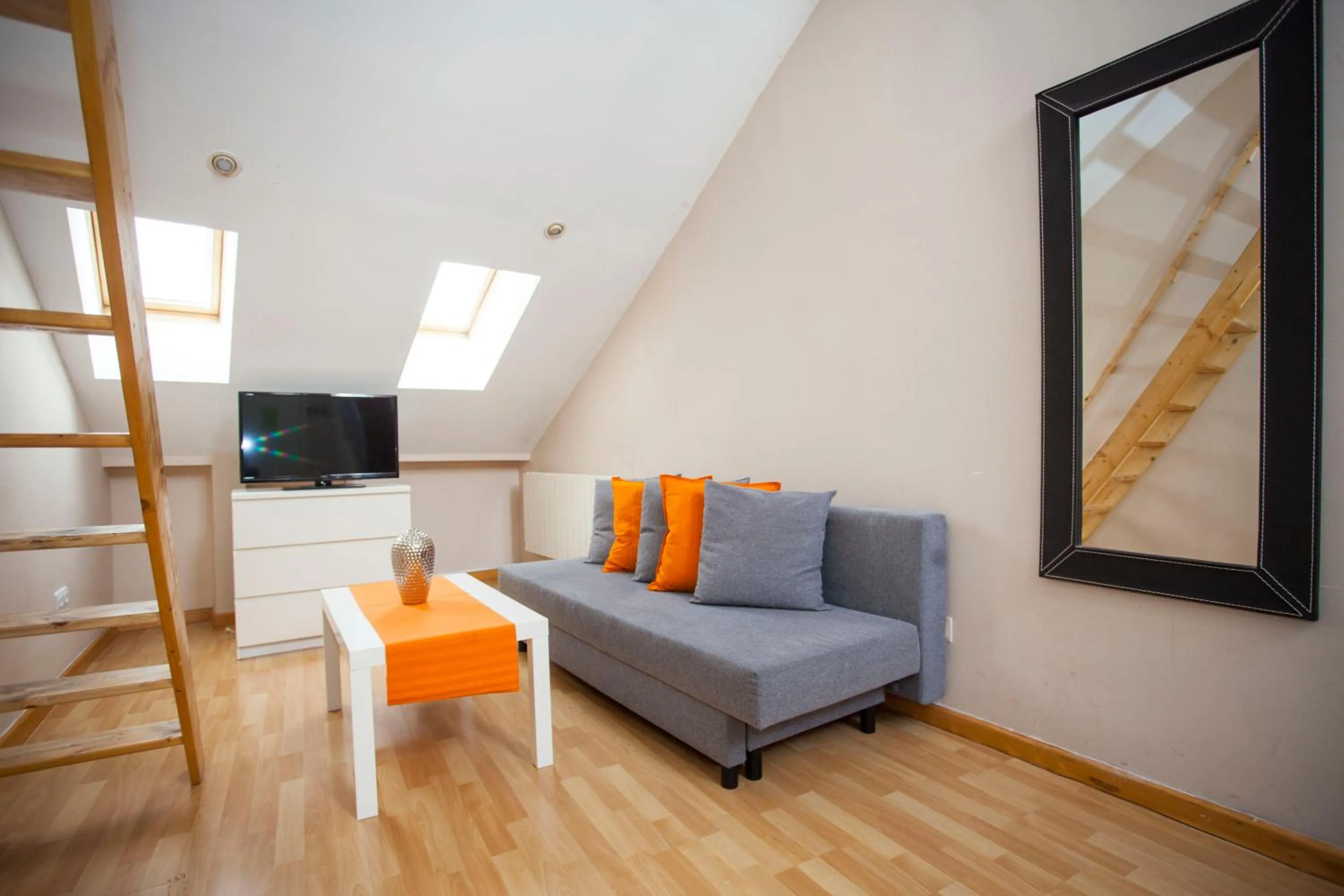 Living room in Fuencarral Apartments