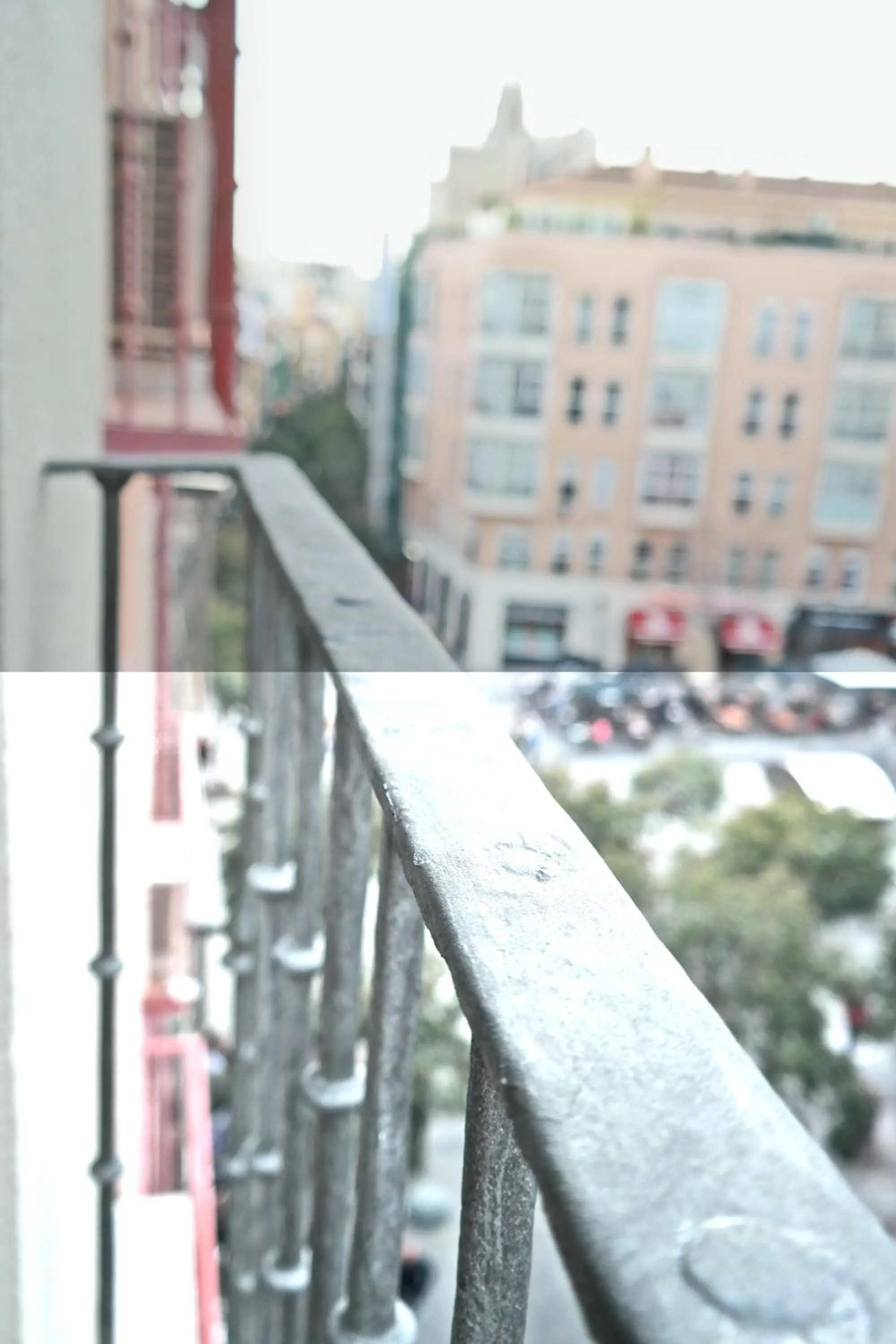 Balcony/Terrace in Fuencarral Apartments
