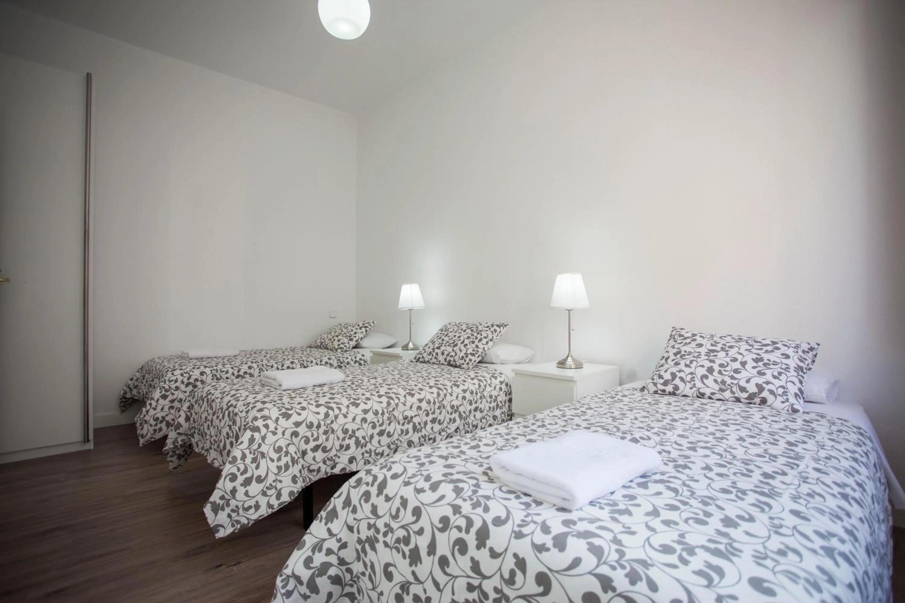 Bedroom, Bed in Fuencarral Apartments