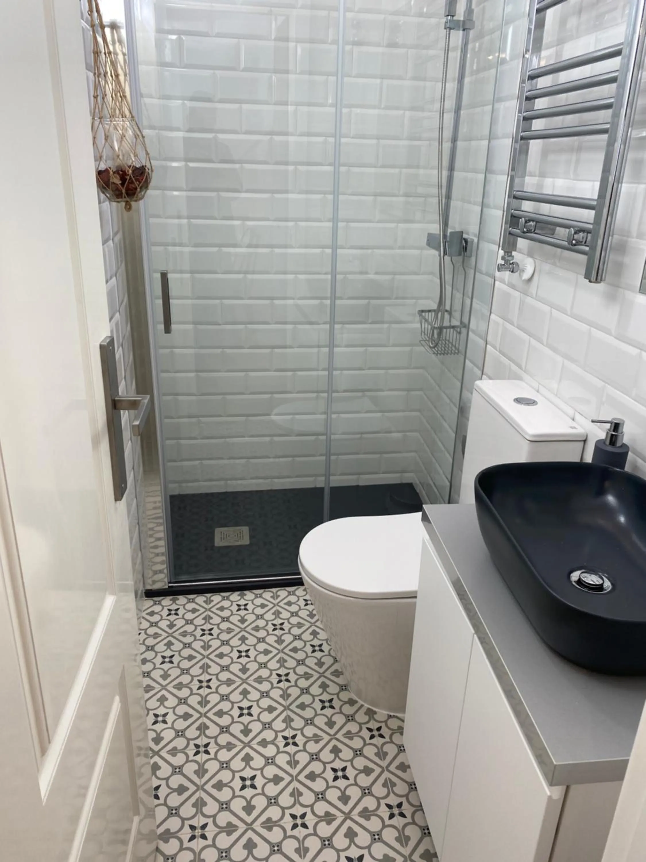 Bathroom in Fuencarral Apartments