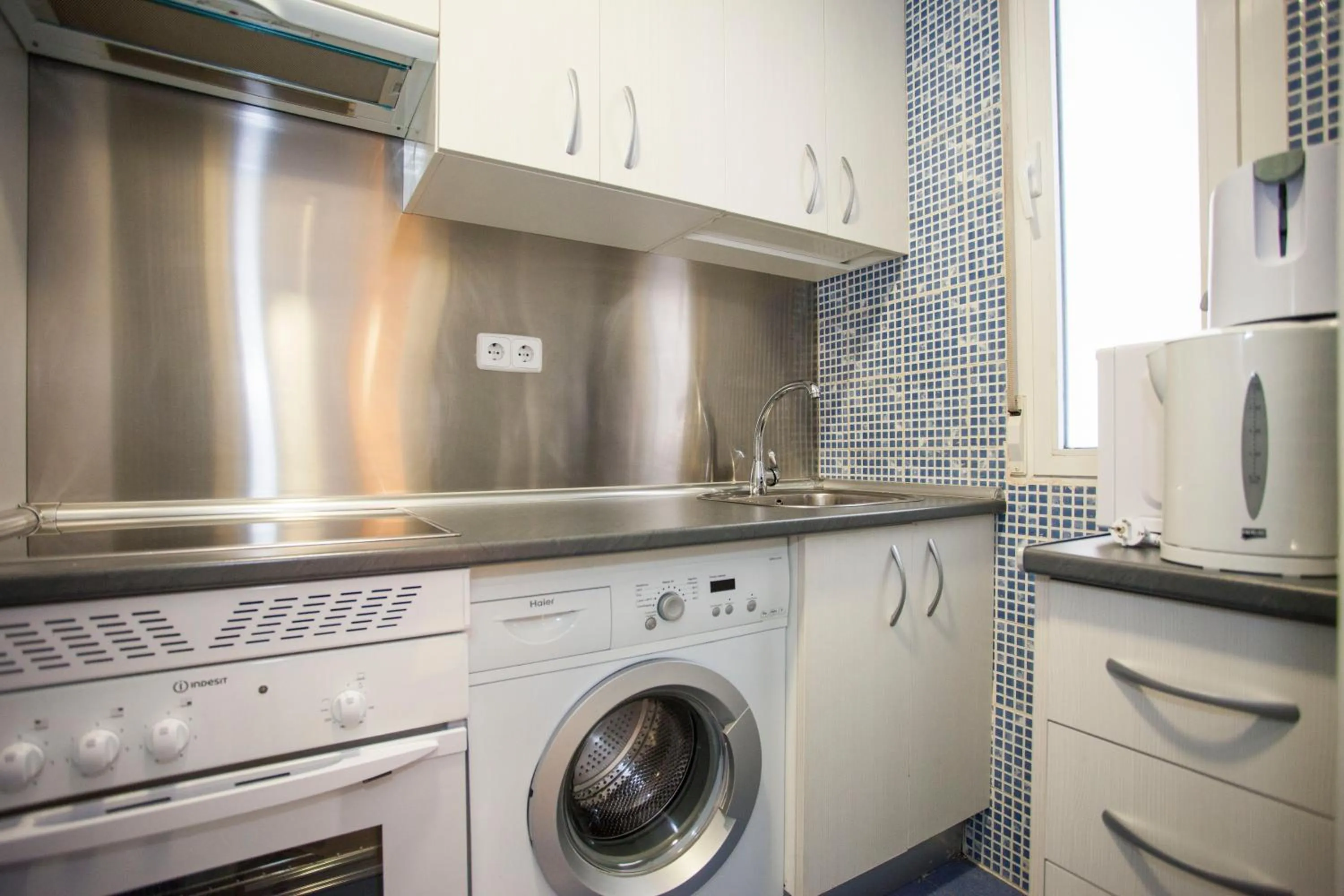 Kitchen or kitchenette in Fuencarral Apartments