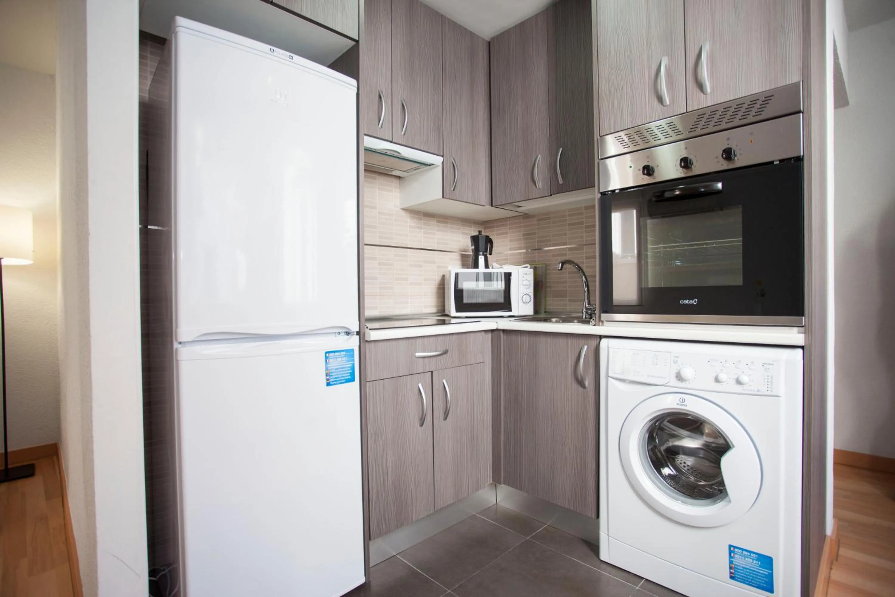 Kitchen or kitchenette in Fuencarral Apartments
