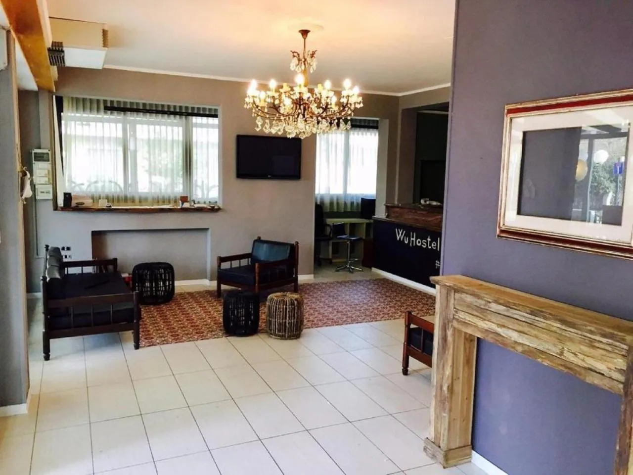 Lobby or reception in WuHostel