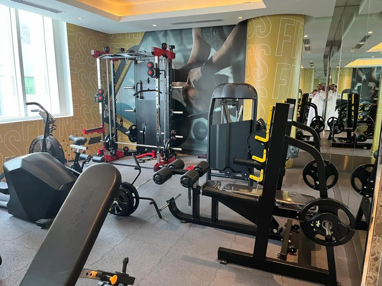 Fitness centre/facilities in Golden Dune Residential Unit - Almalaz