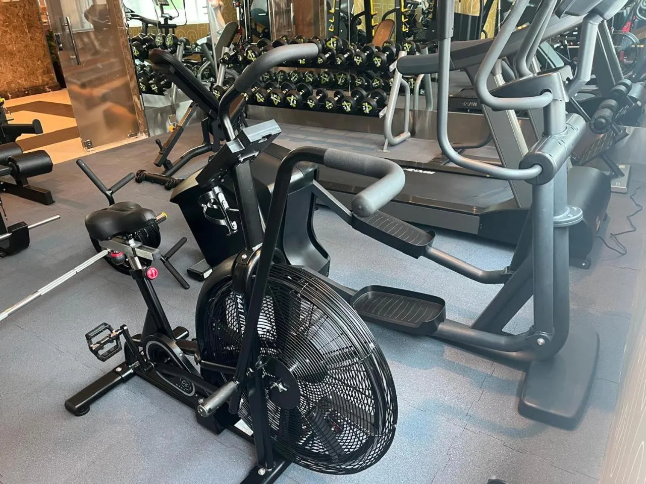 Fitness centre/facilities in Golden Dune Residential Unit - Almalaz