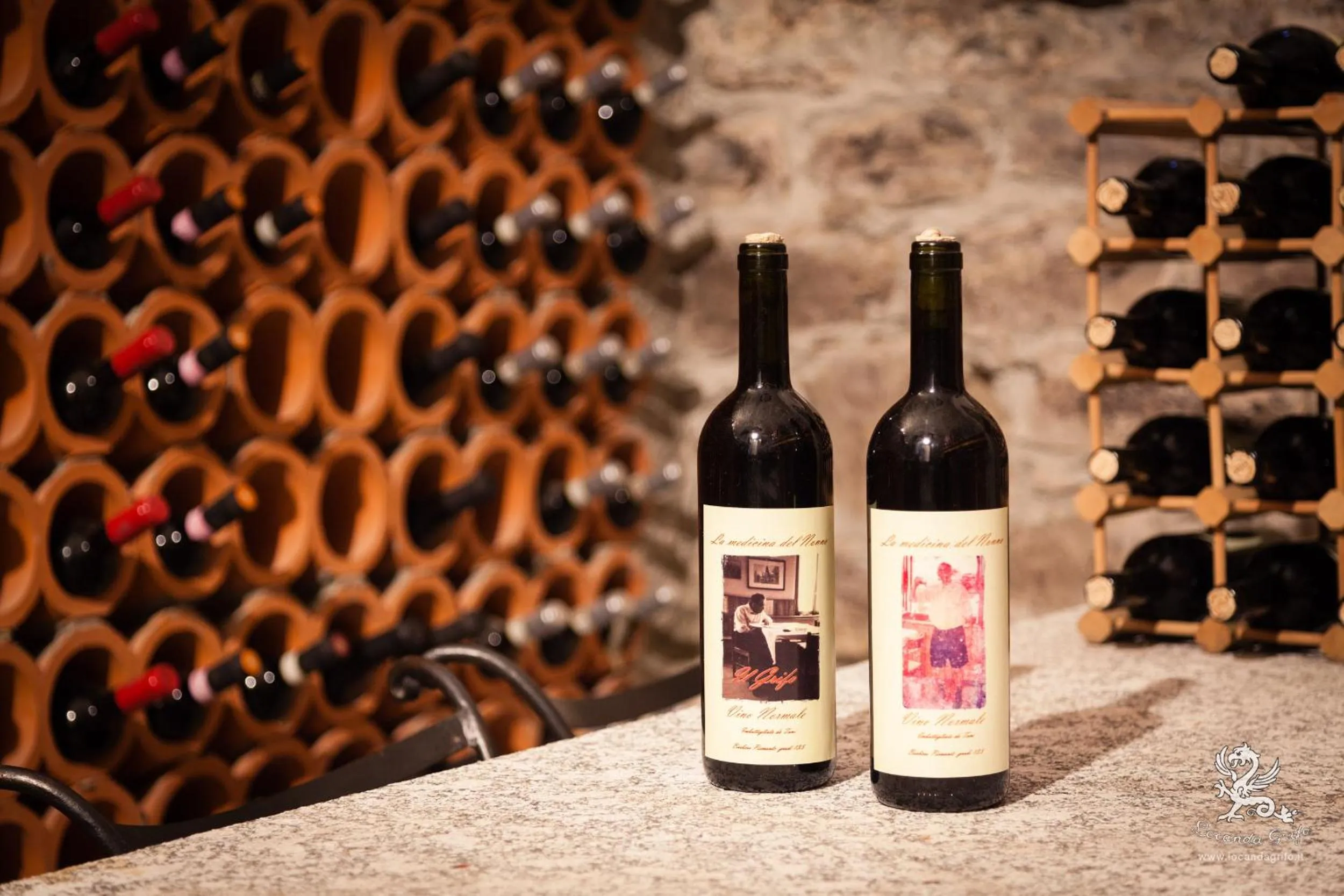 Decorative detail in Il Grifo