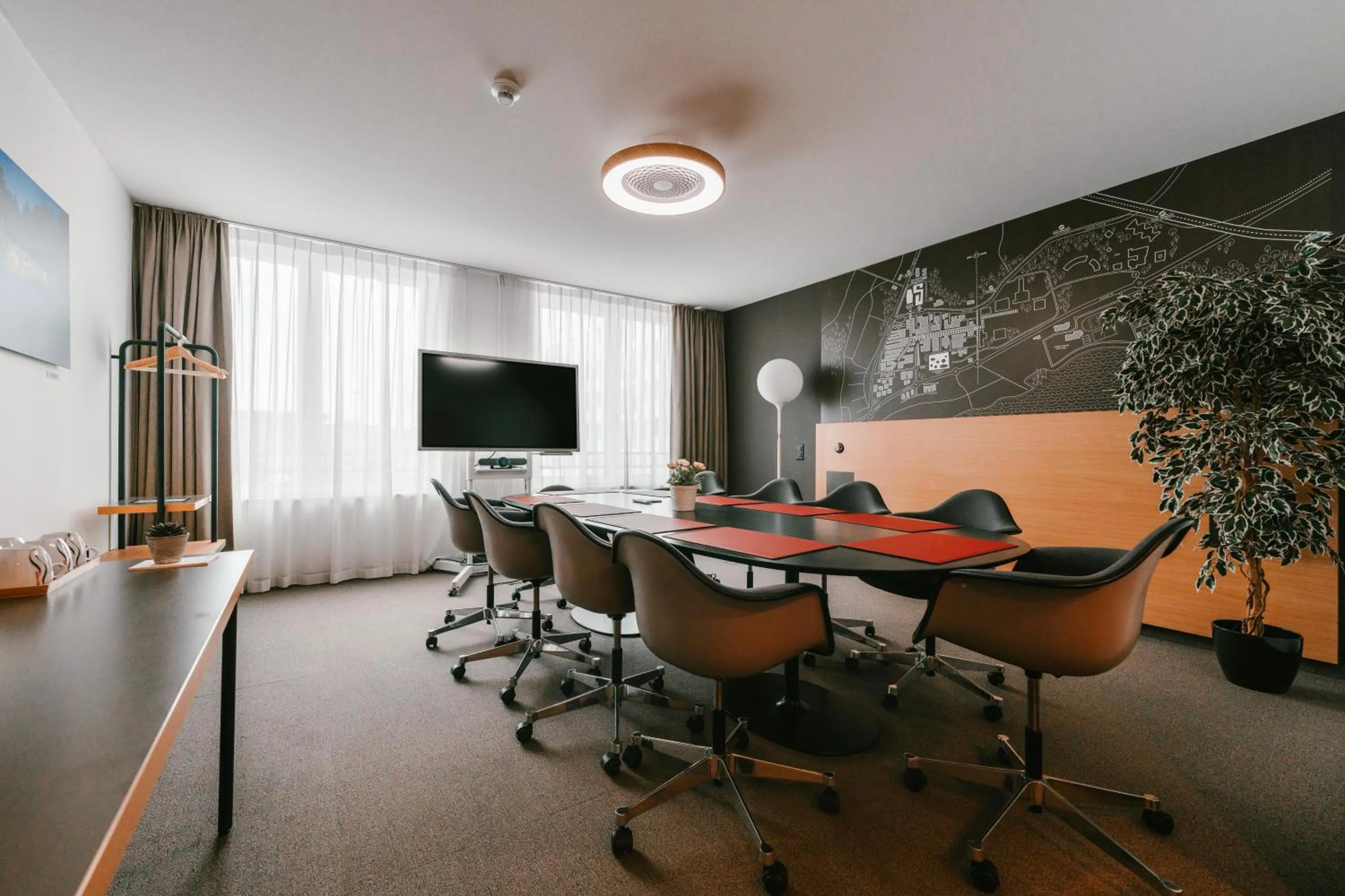 Coffee/tea facilities in SwissTech Hotel