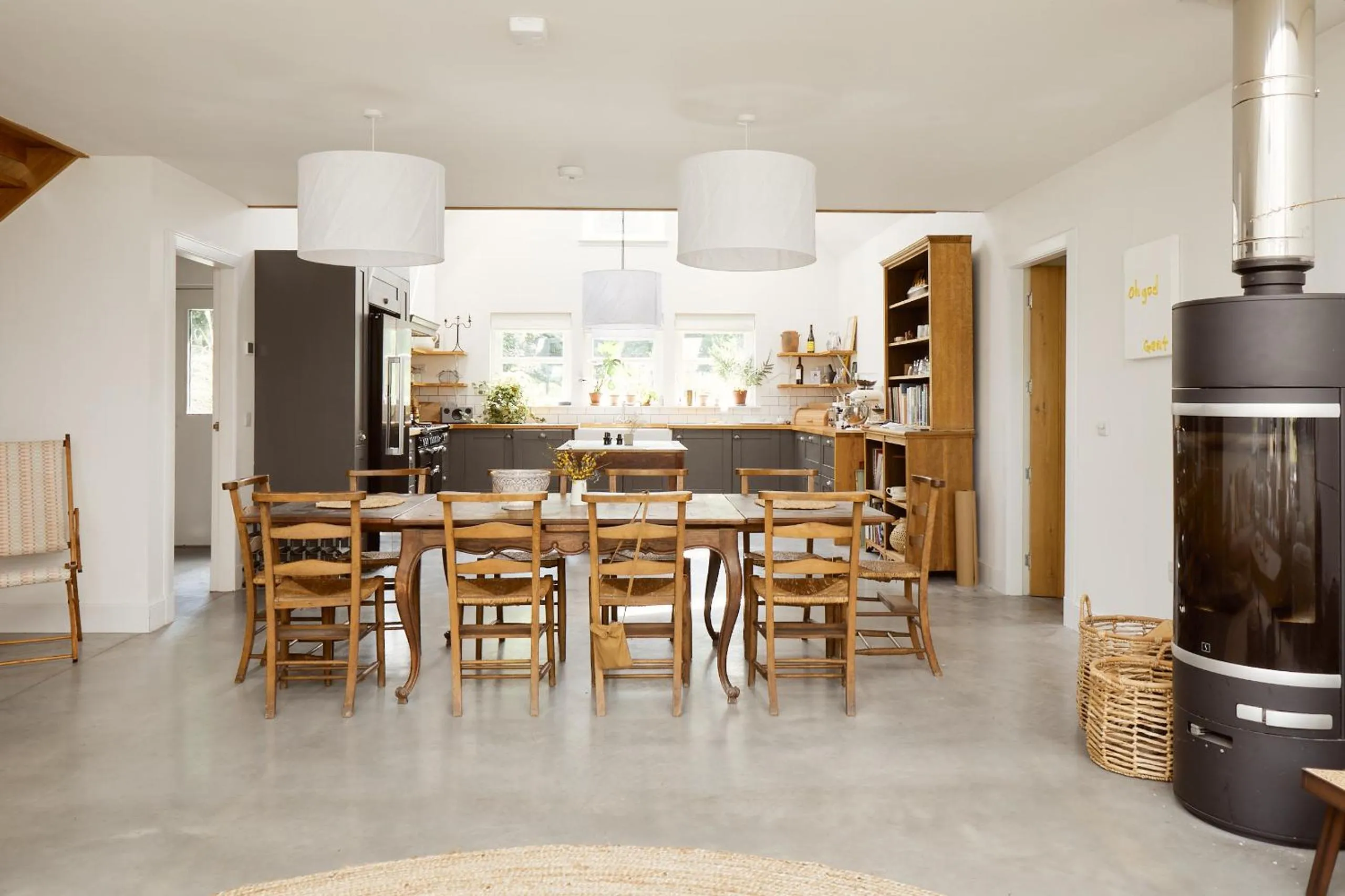 Dining area in Boath House Hotel