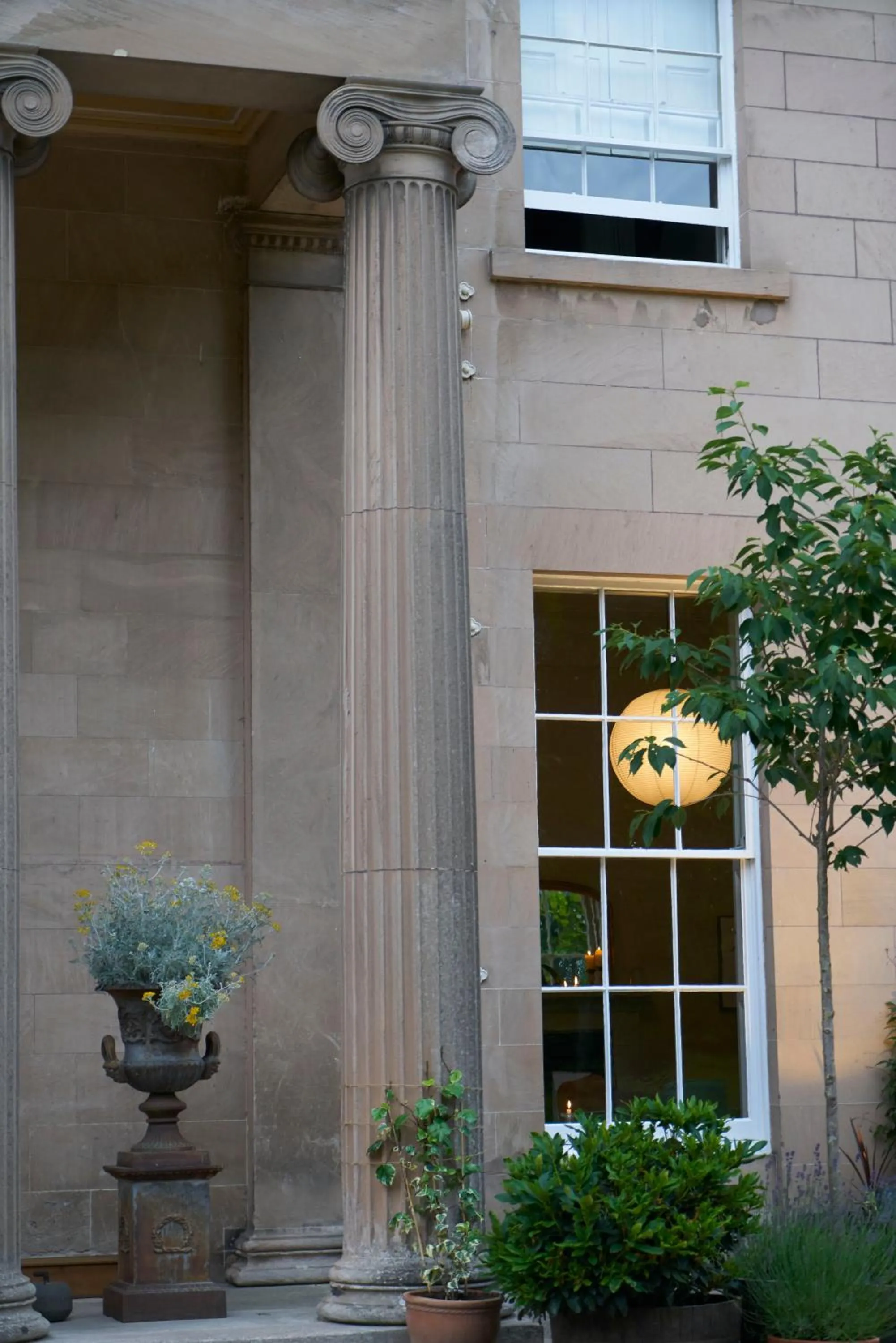 Facade/entrance in Boath House Hotel