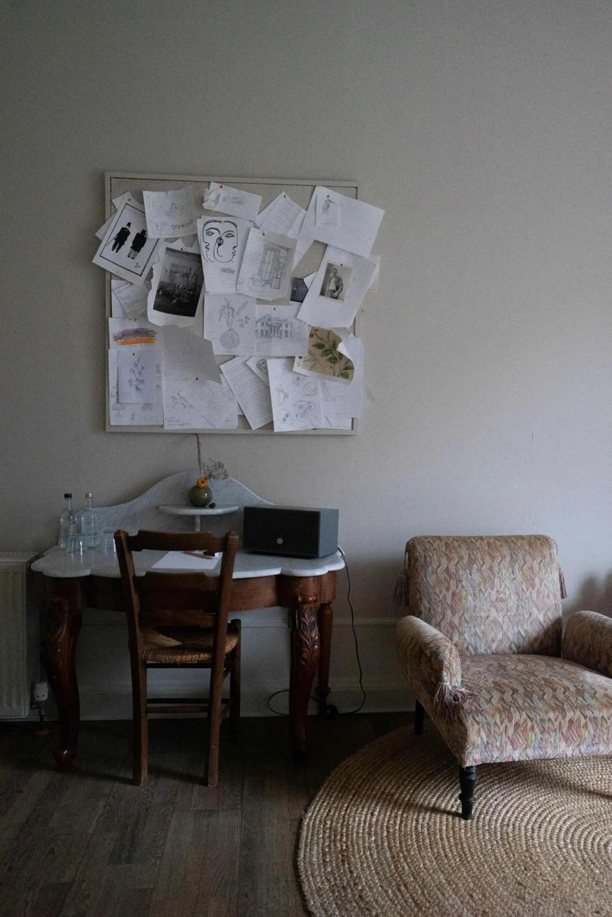 Seating area in Boath House Hotel