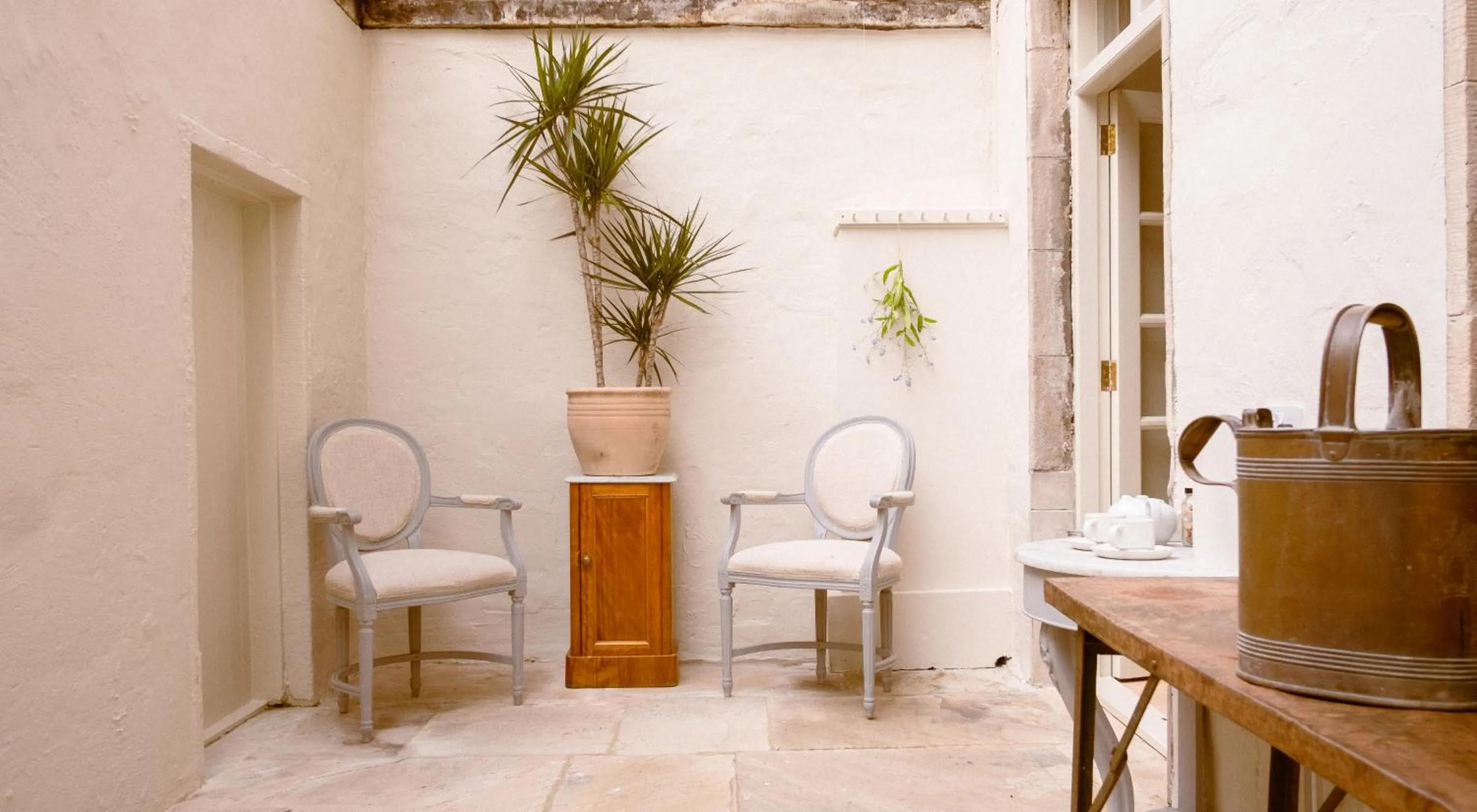 Seating area in Boath House Hotel