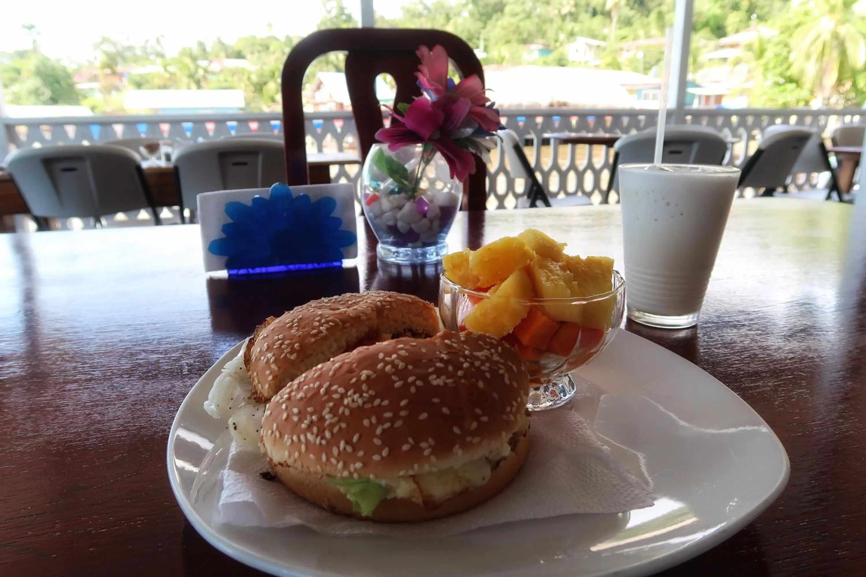 Lunch in Hotel Caribbean View