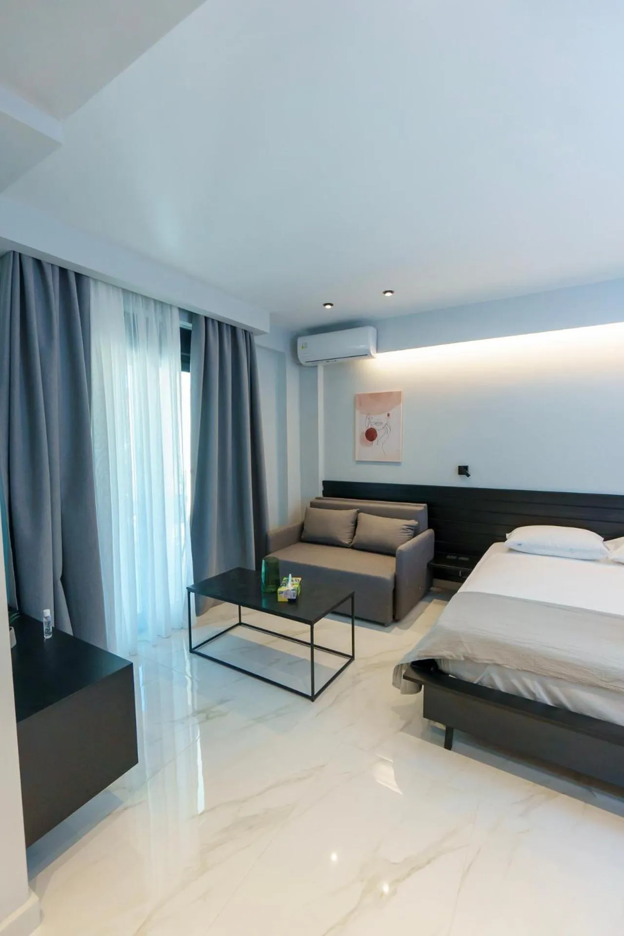 Bed in Lighthouse Apartments