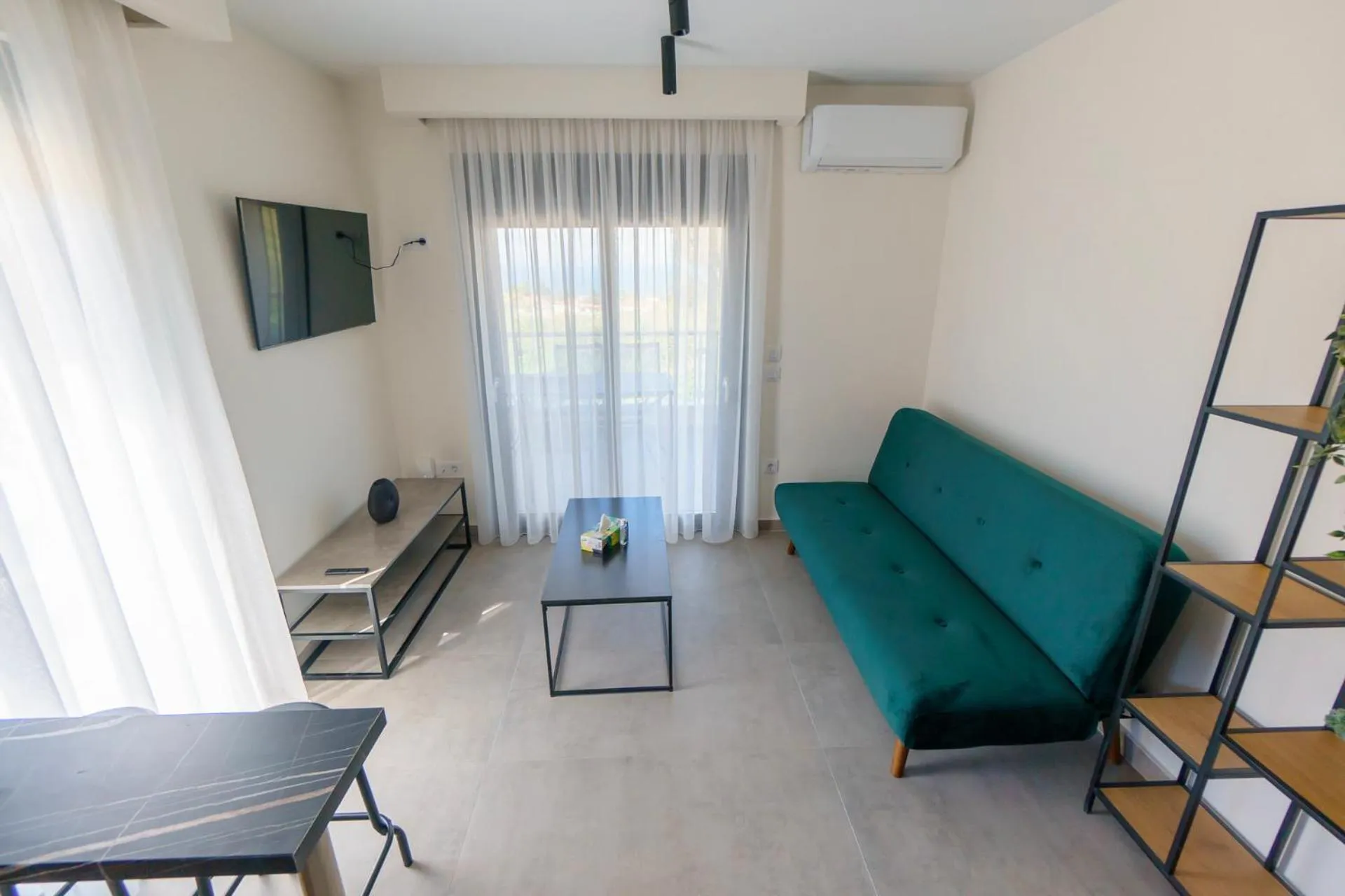 Living room in Lighthouse Apartments