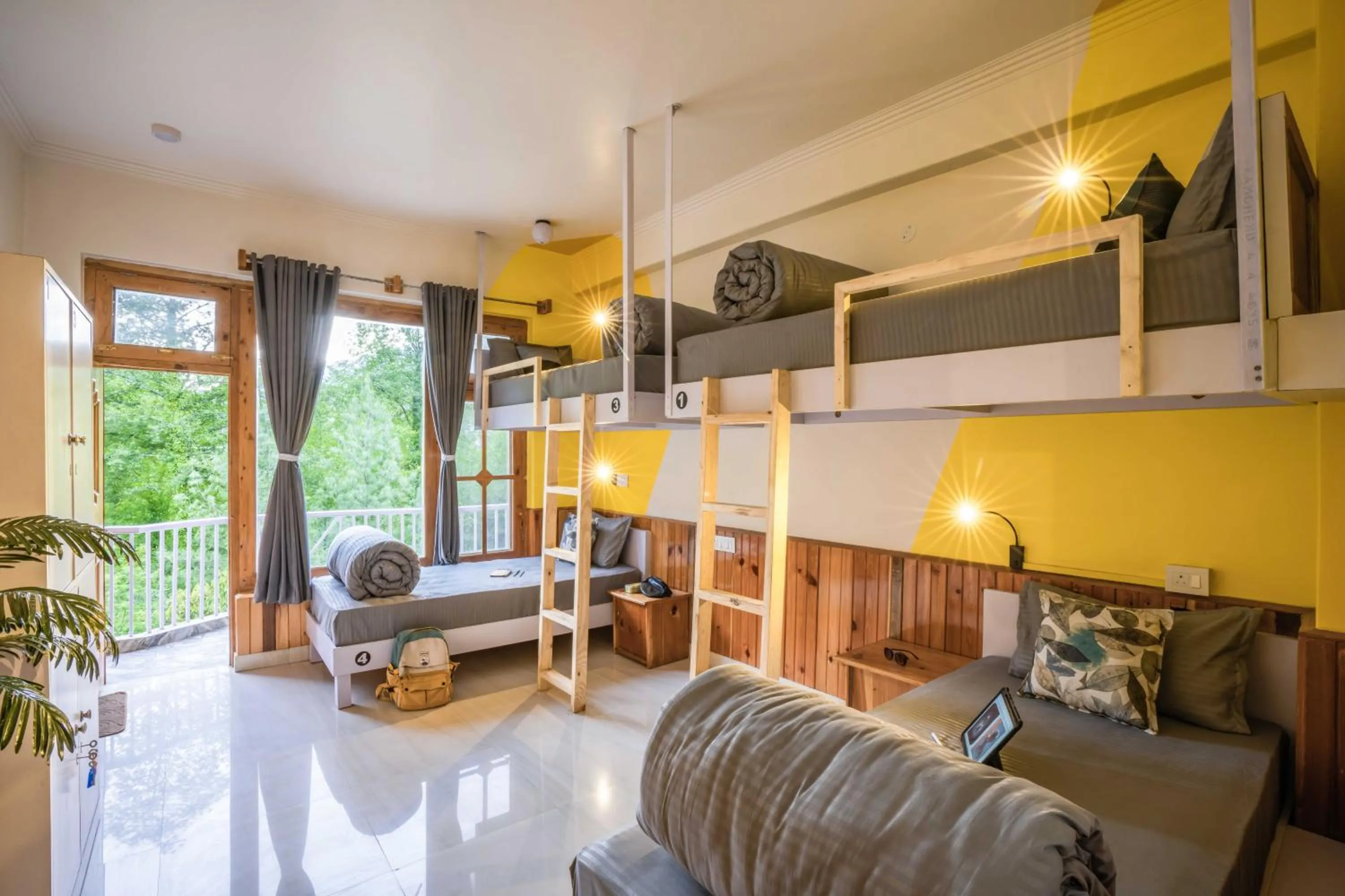 Bed in Zostel Kasol (Katagla)