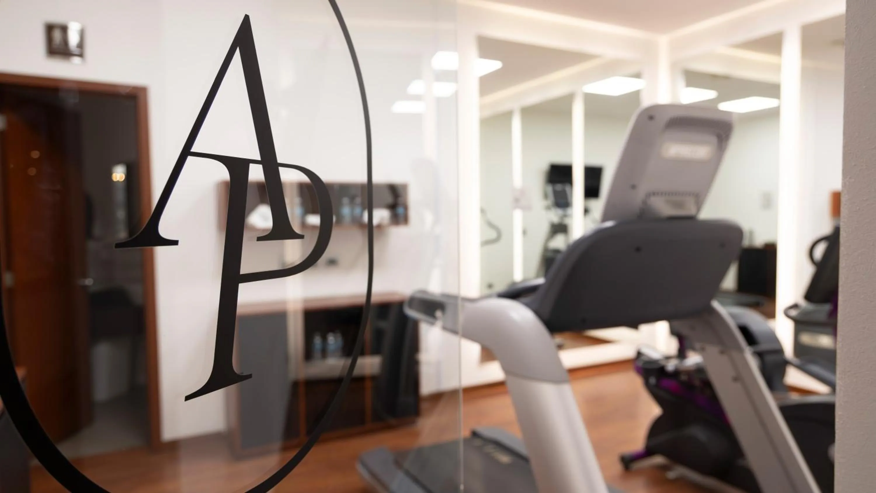 Fitness centre/facilities in Hotel Abastos Plaza
