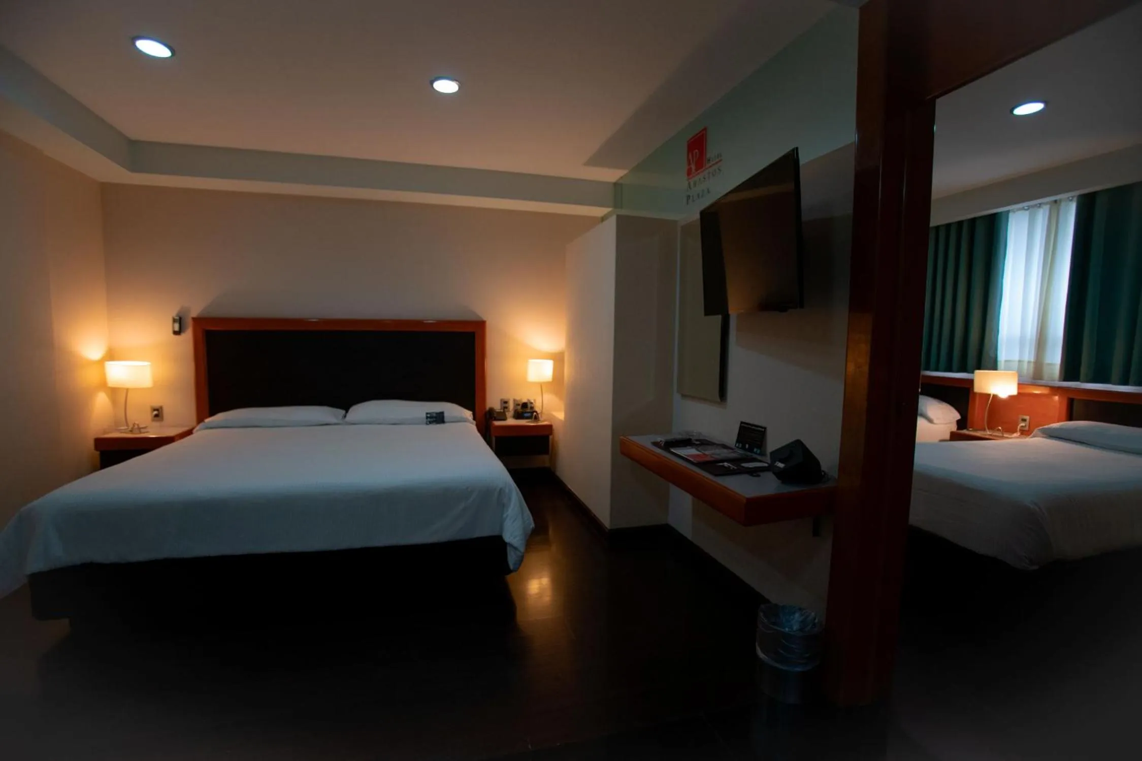 Photo of the whole room, Bed in Hotel Abastos Plaza