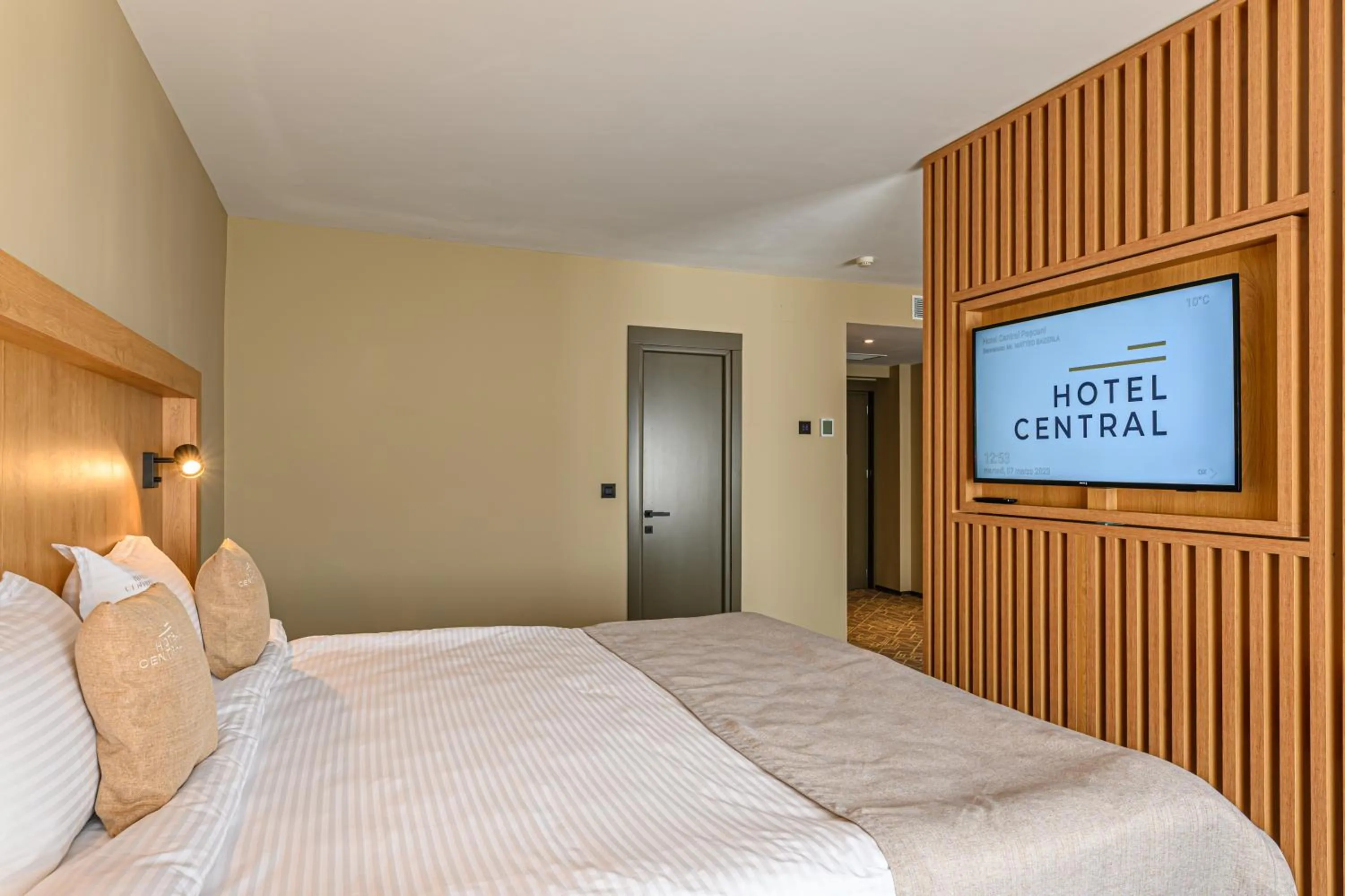 Bed in HOTEL CENTRAL Pascani