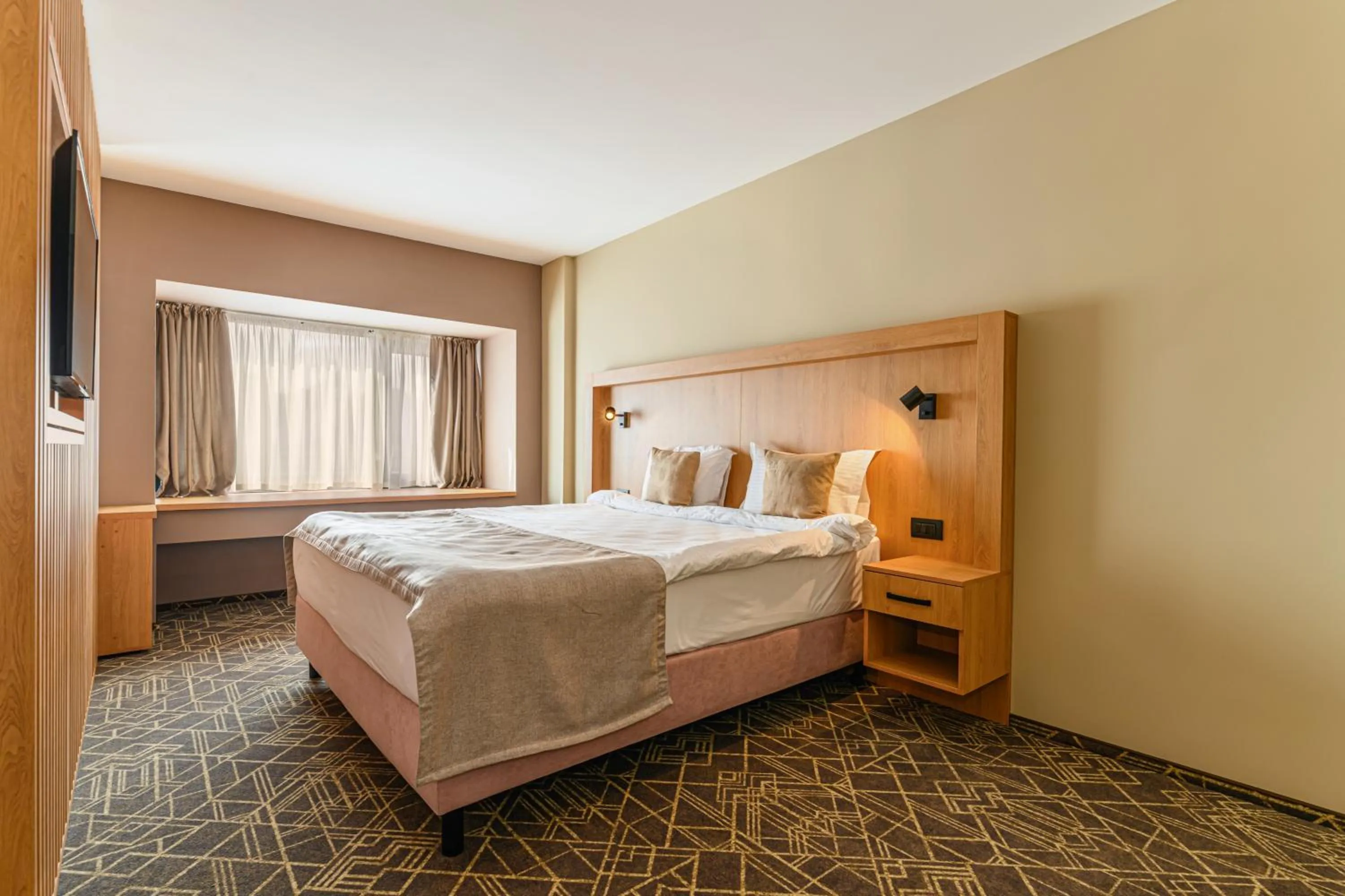 Bed in HOTEL CENTRAL Pascani