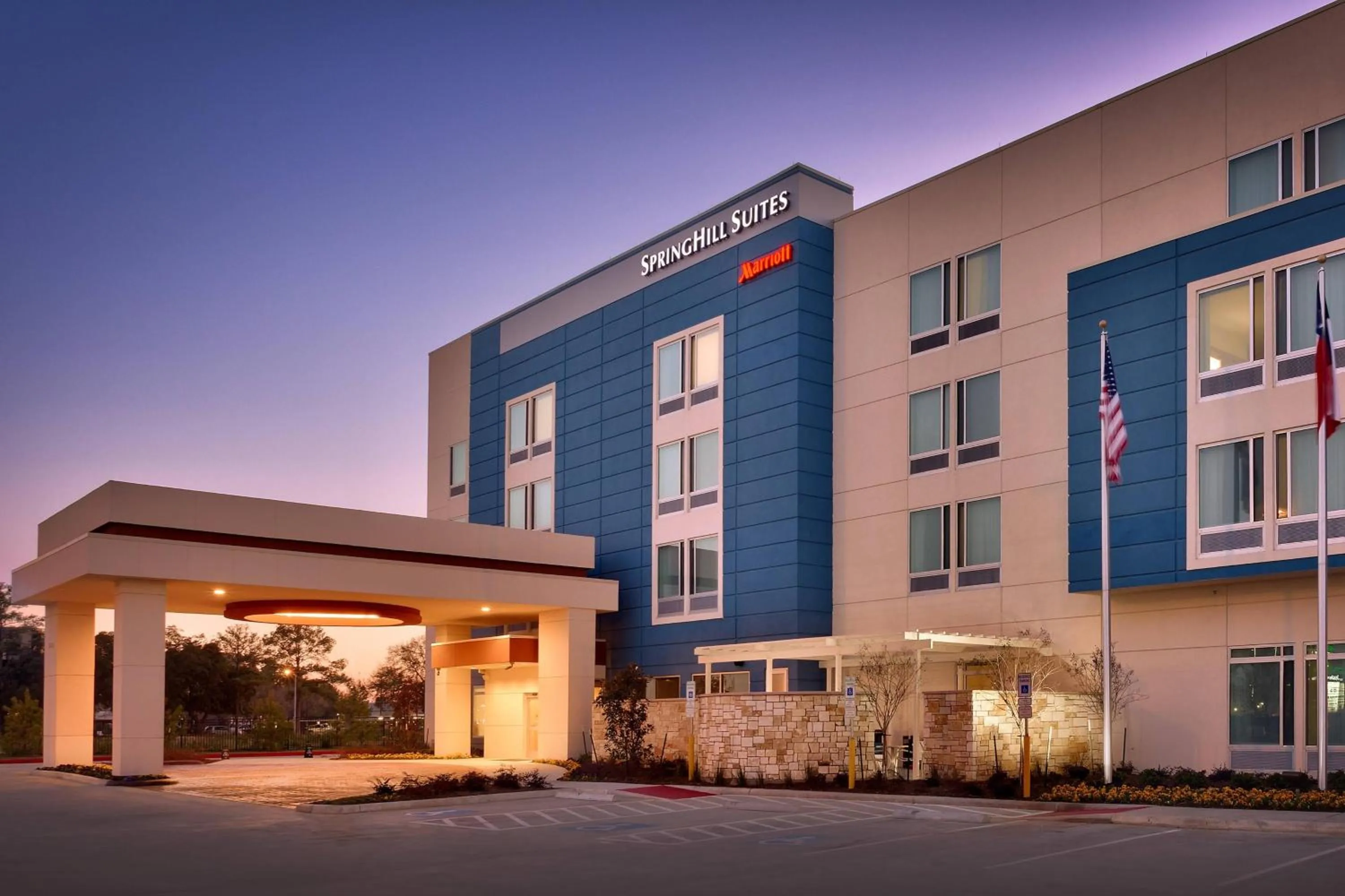 Property building in SpringHill Suites by Marriott Houston I-45 North