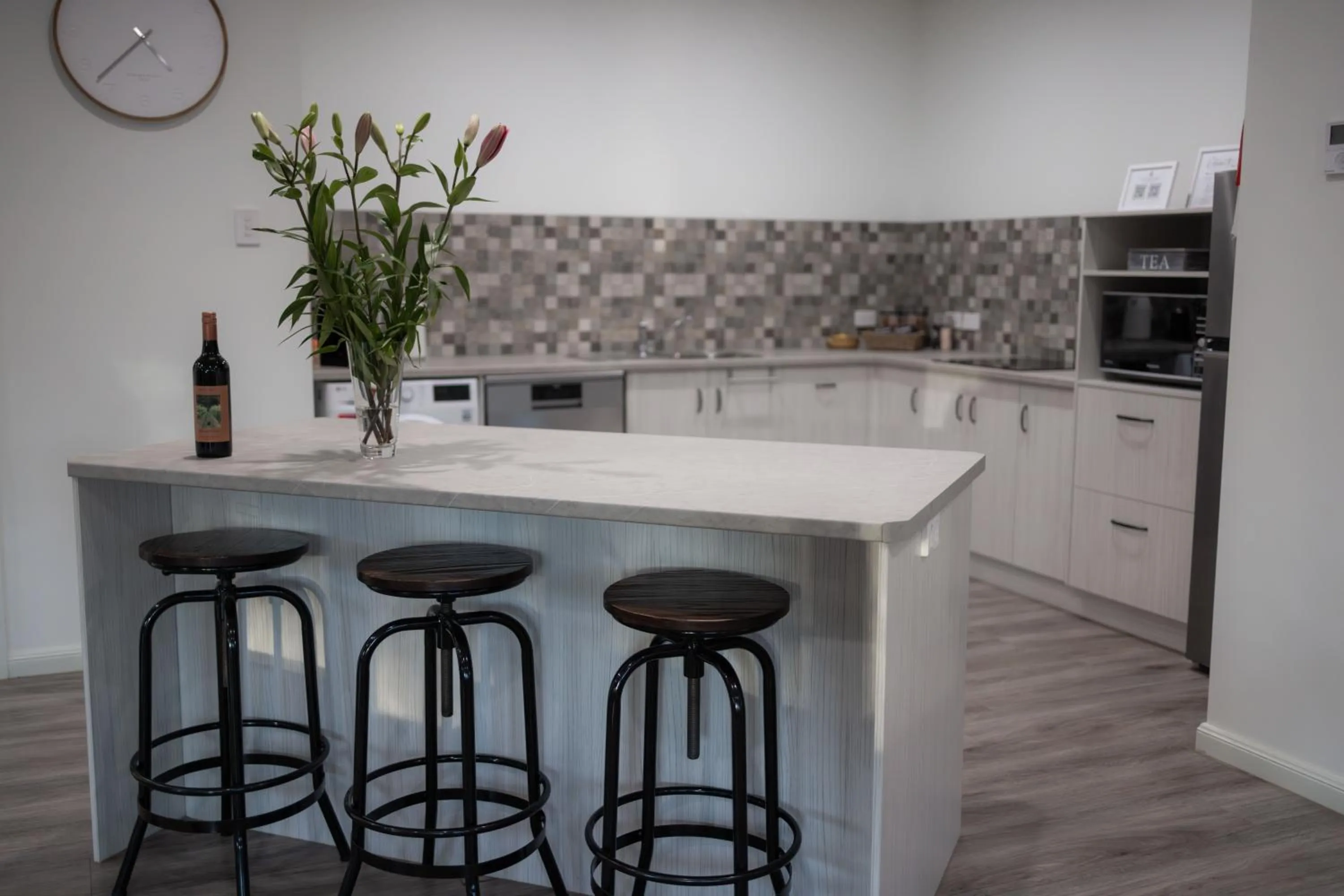 kitchen in St Helen's Cottages