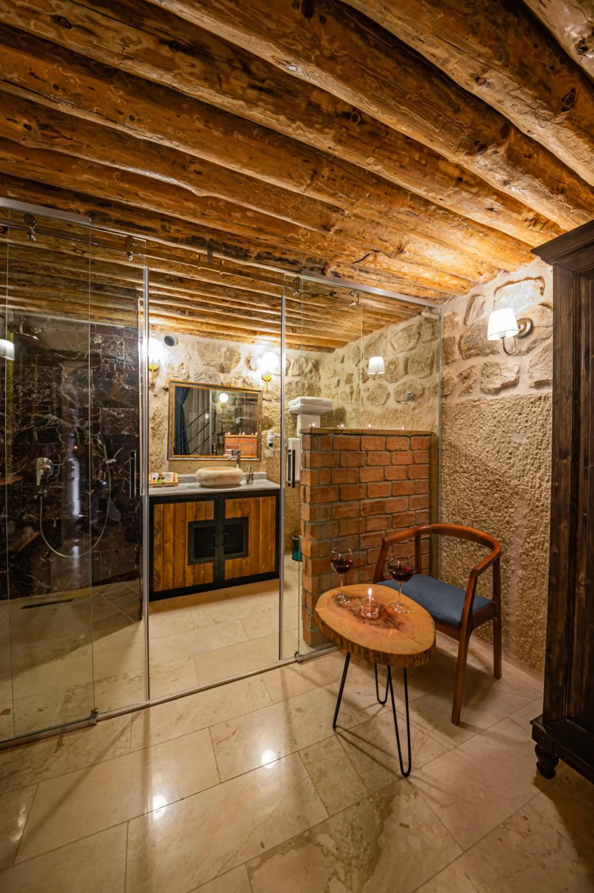 Shower in Janus Cappadocia