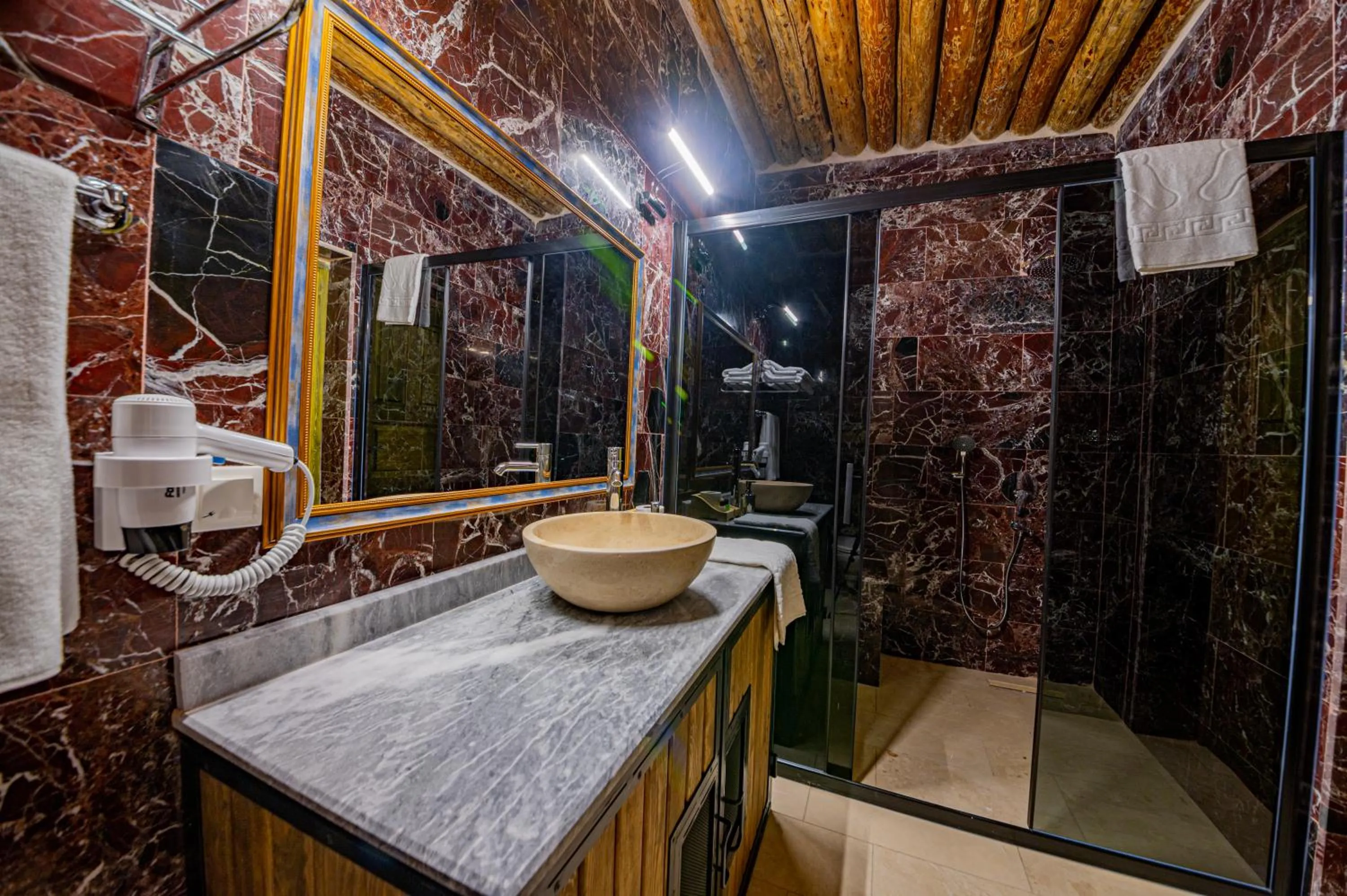 Bathroom in Janus Cappadocia