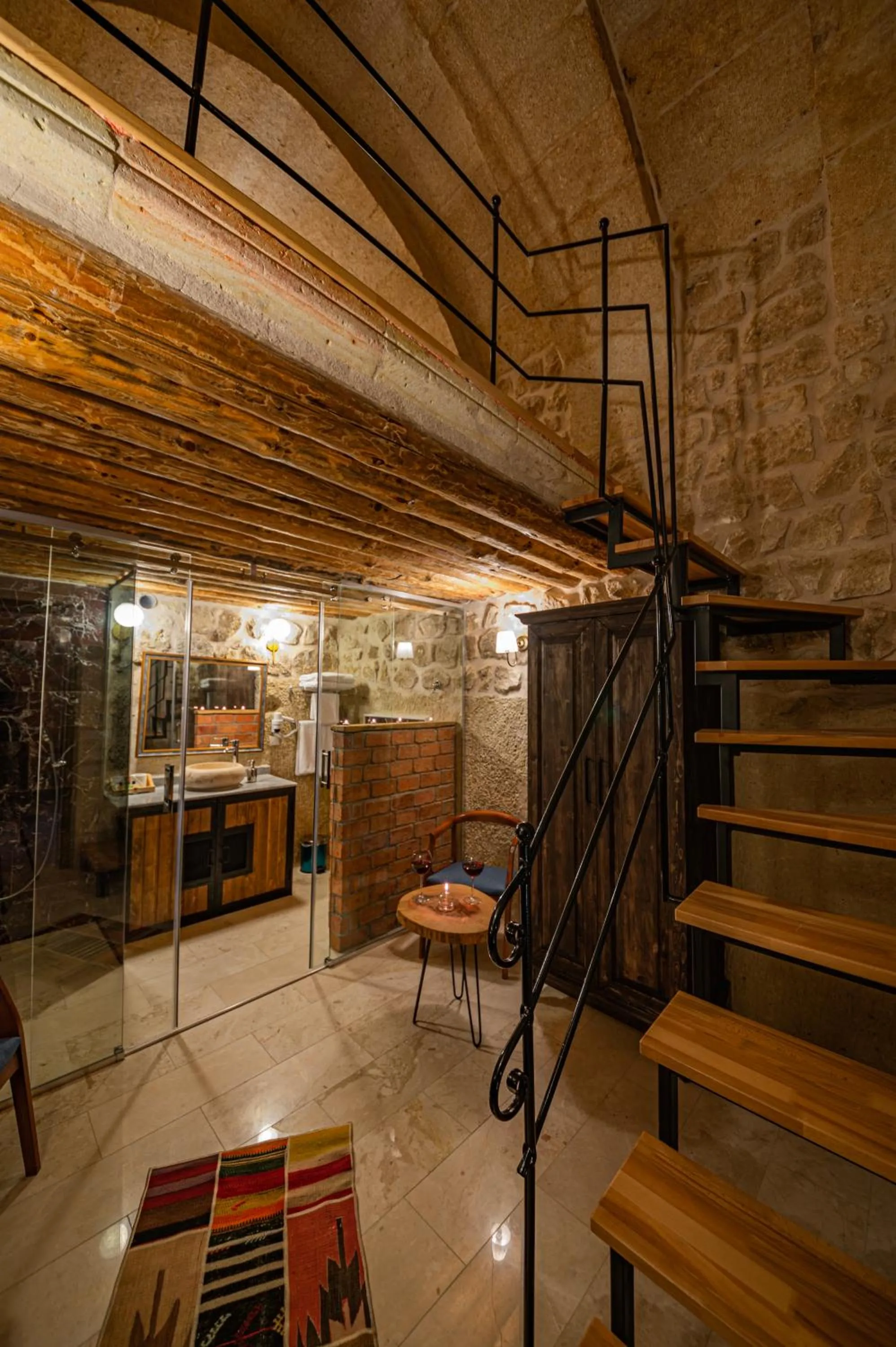 Bathroom in Janus Cappadocia