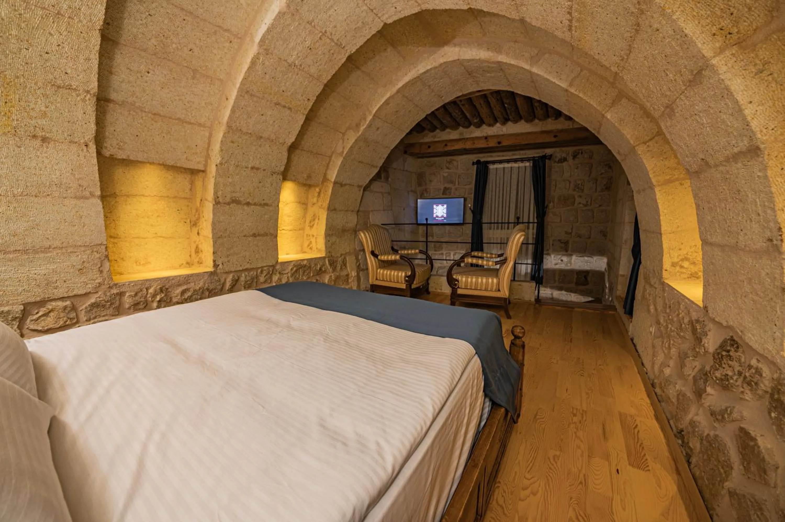 Bed in Janus Cappadocia
